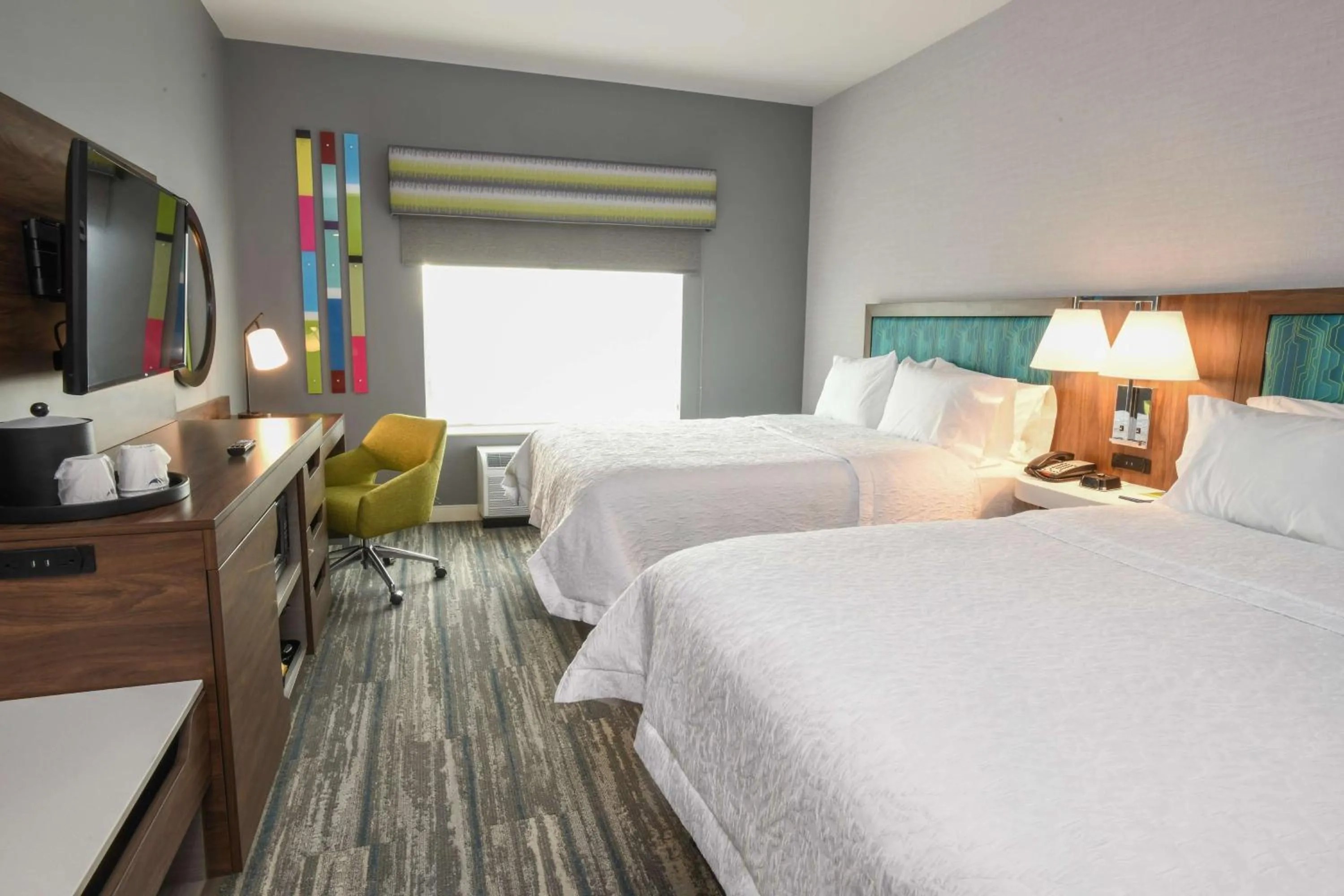 Queen Room with Two Queen Beds in Hampton Inn & Suites Cincinnati Liberty Township