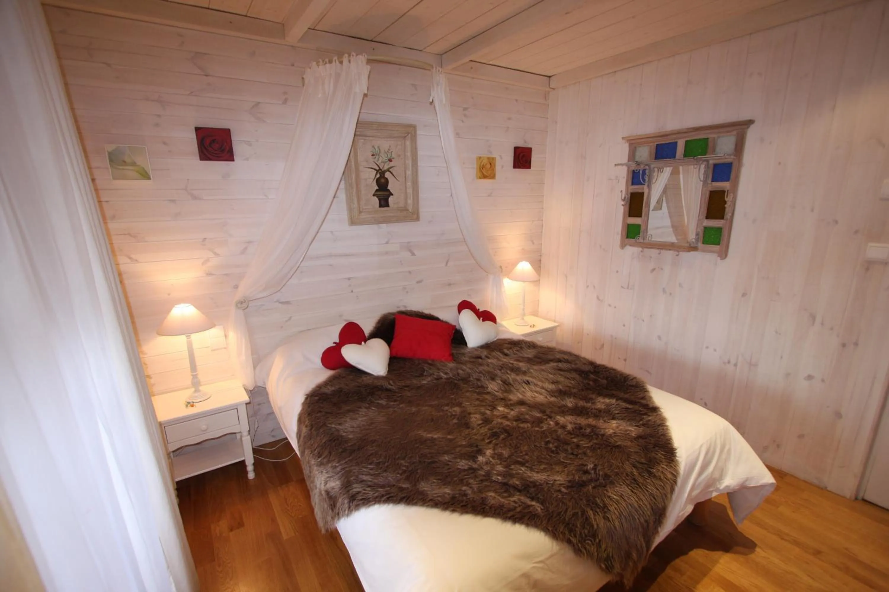 Double Room in Hotel Le Rocher Blanc