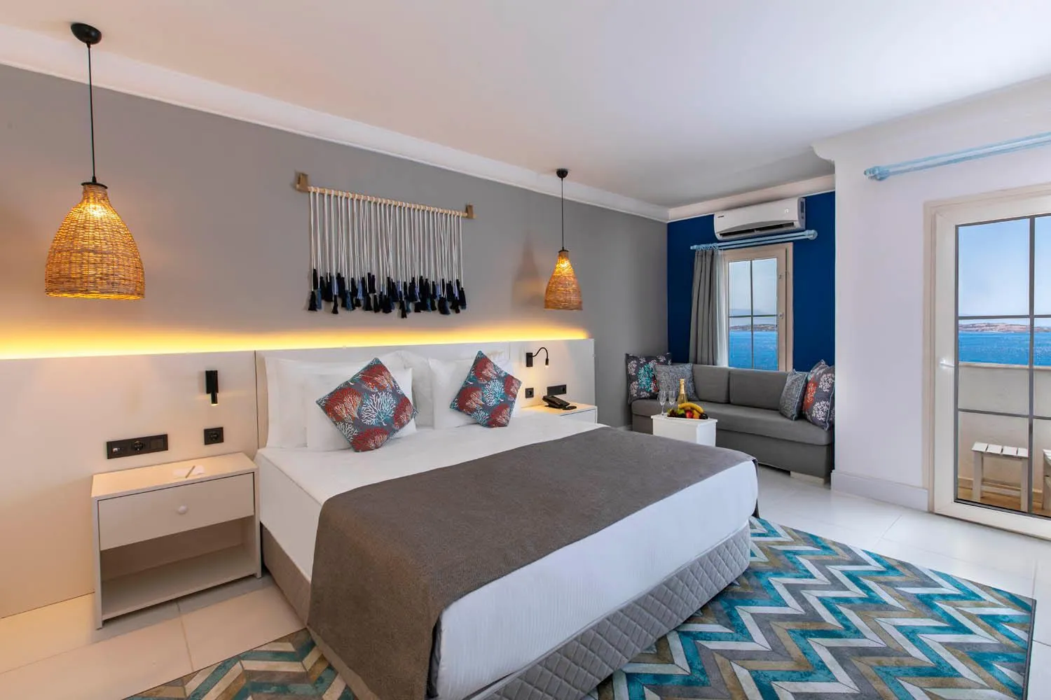 Premium Twin Room with Sofa Bed and Sea View - single occupancy in Holiday Inn Resort Bodrum by IHG