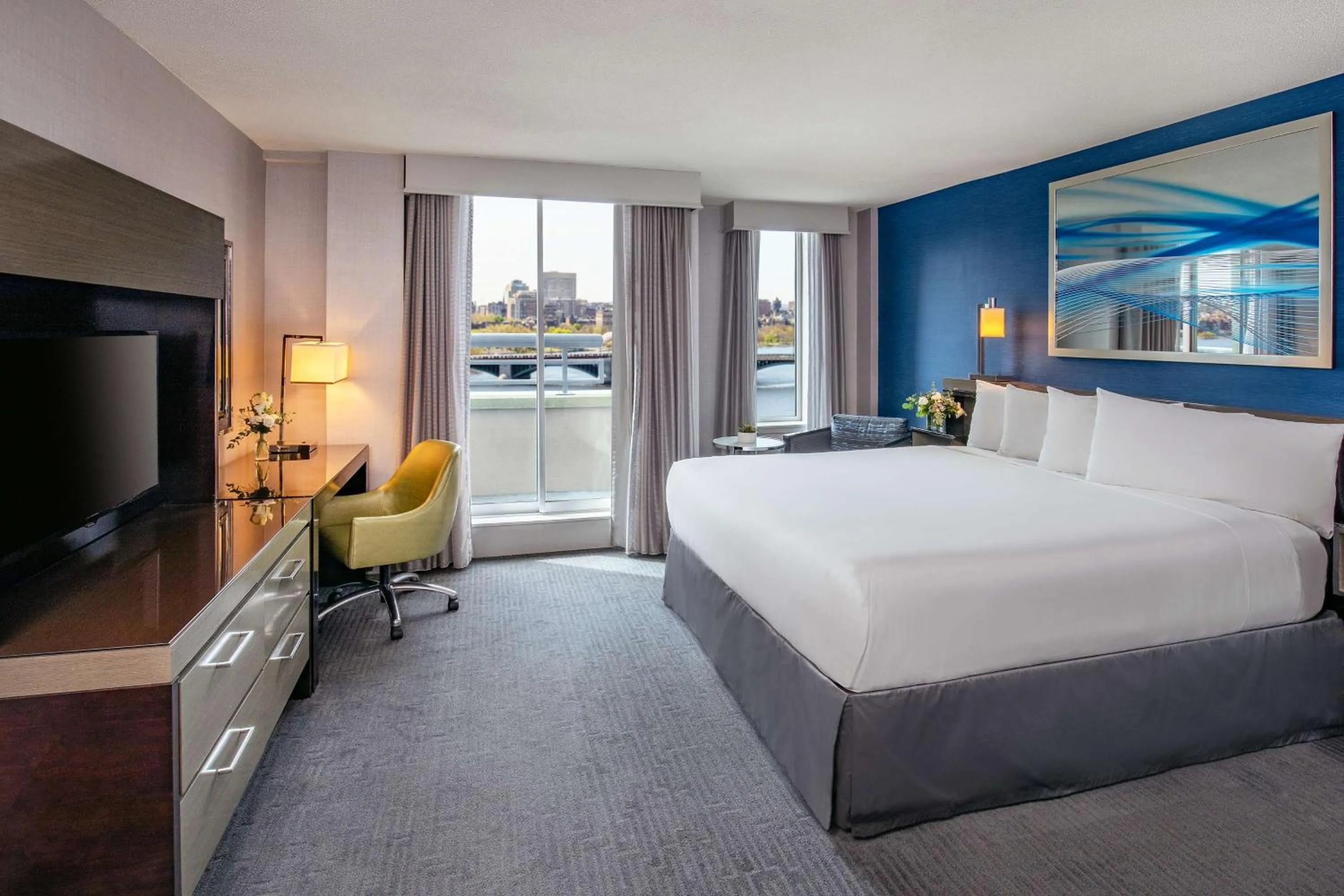 Royal Two Bedroom Suite - King + Two Queens in The Royal Sonesta Boston