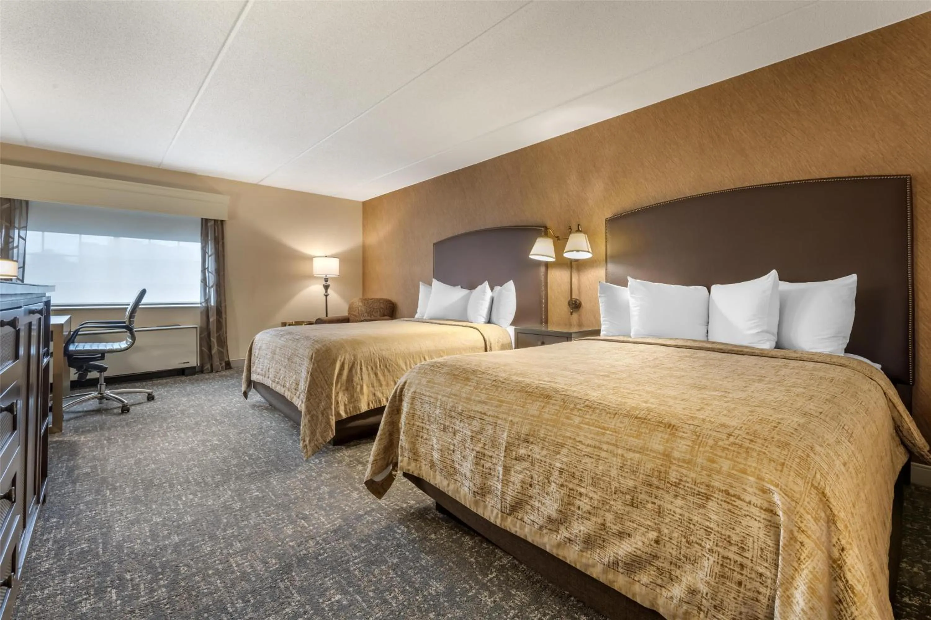 Deluxe Queen Room with Two Queen Beds with Pool Access - Non-smoking in Best Western Plus The Normandy Inn & Suites