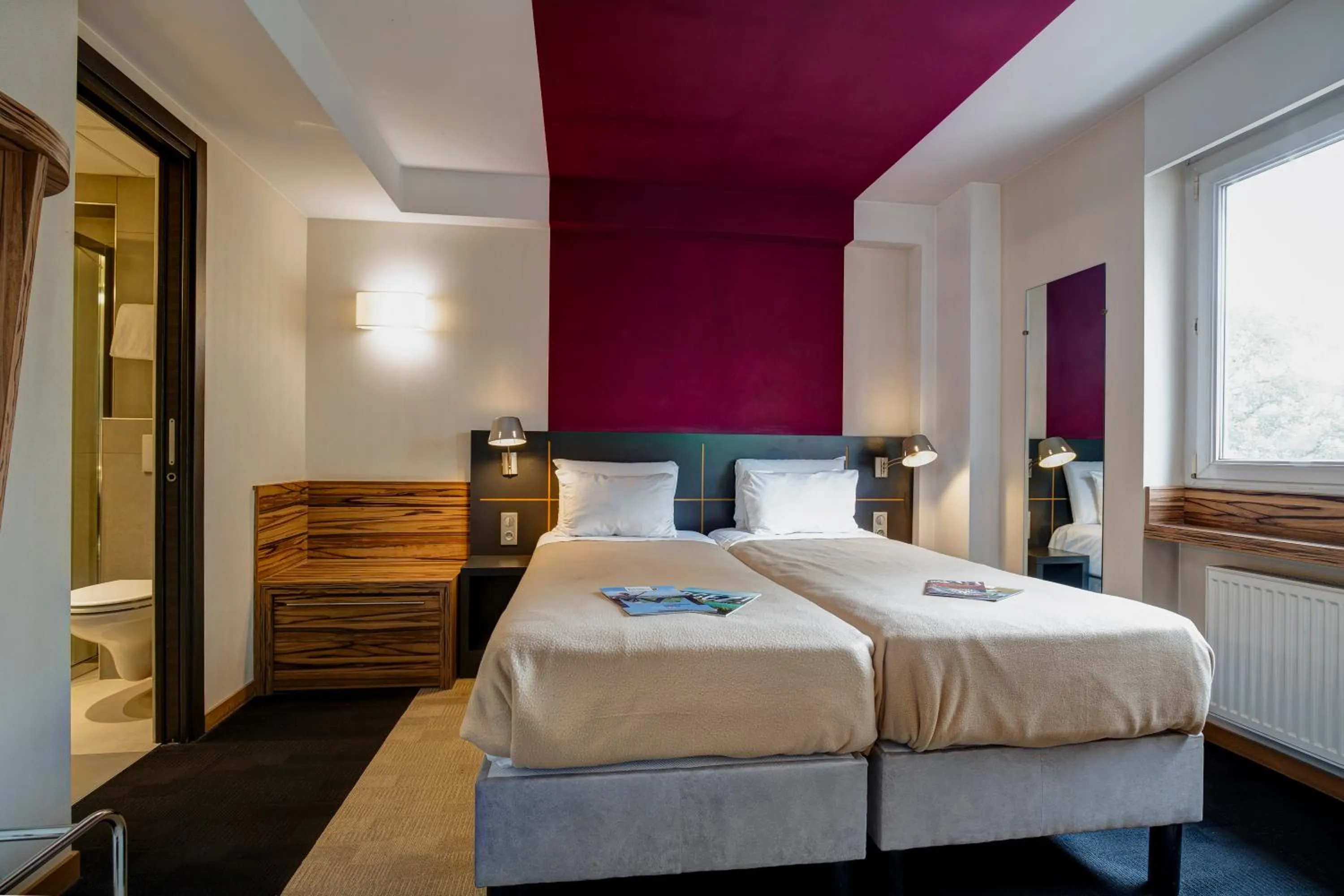 Twin Room in Kyriad Montbeliard Sochaux