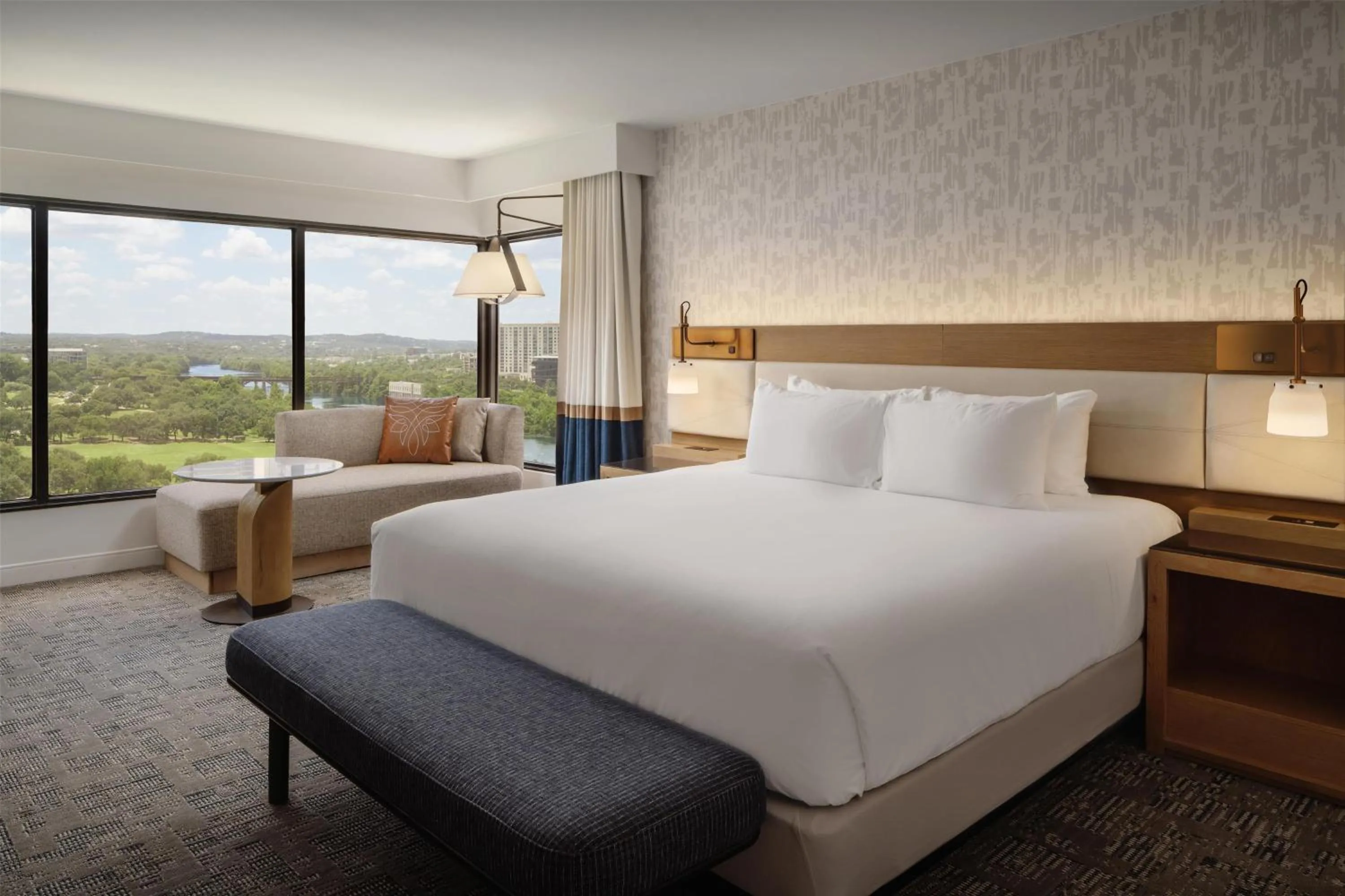 1 King Bed Partial Lake View in Hyatt Regency Austin