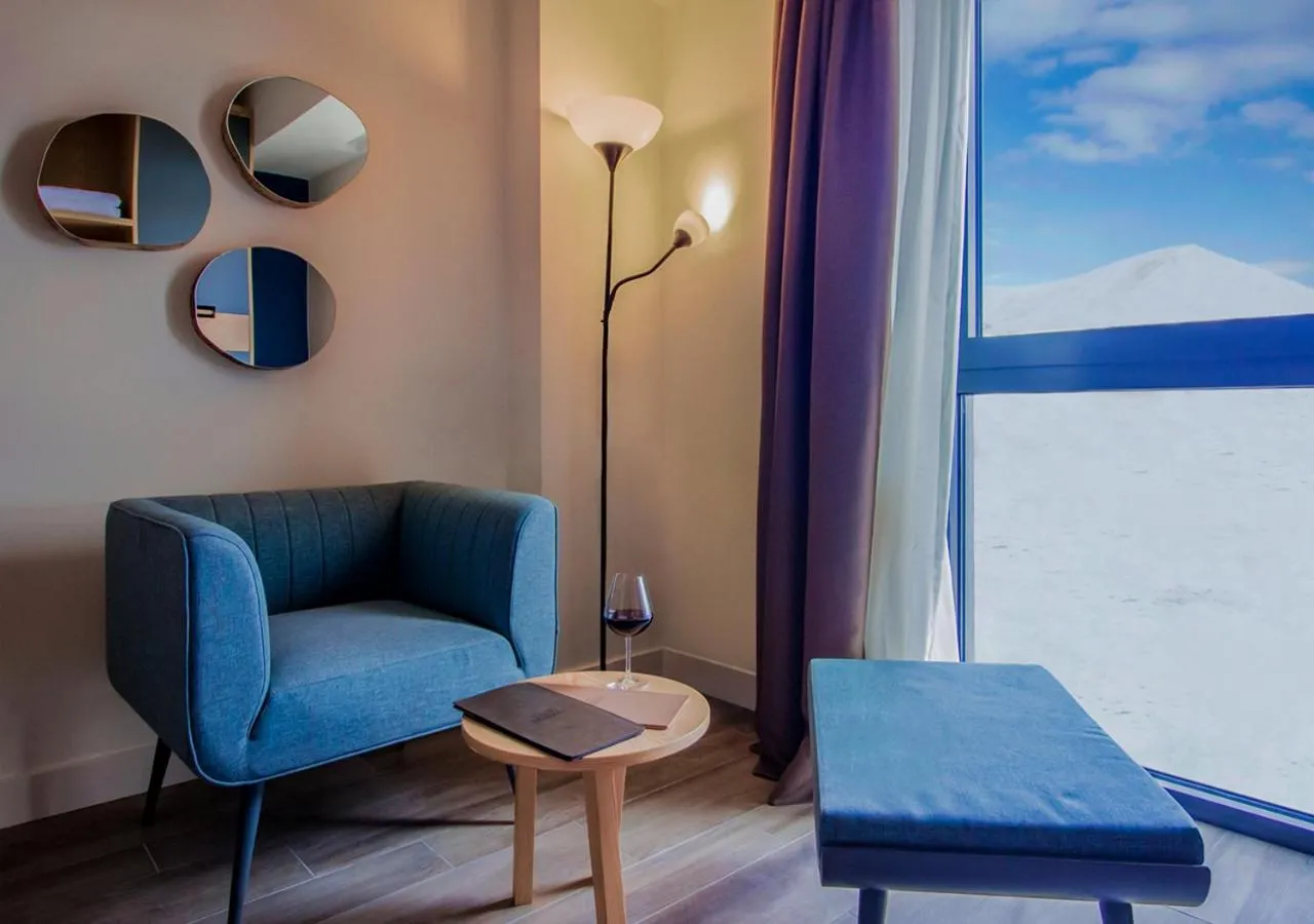 Twin Room with Mountain View in Gudauri Lodge