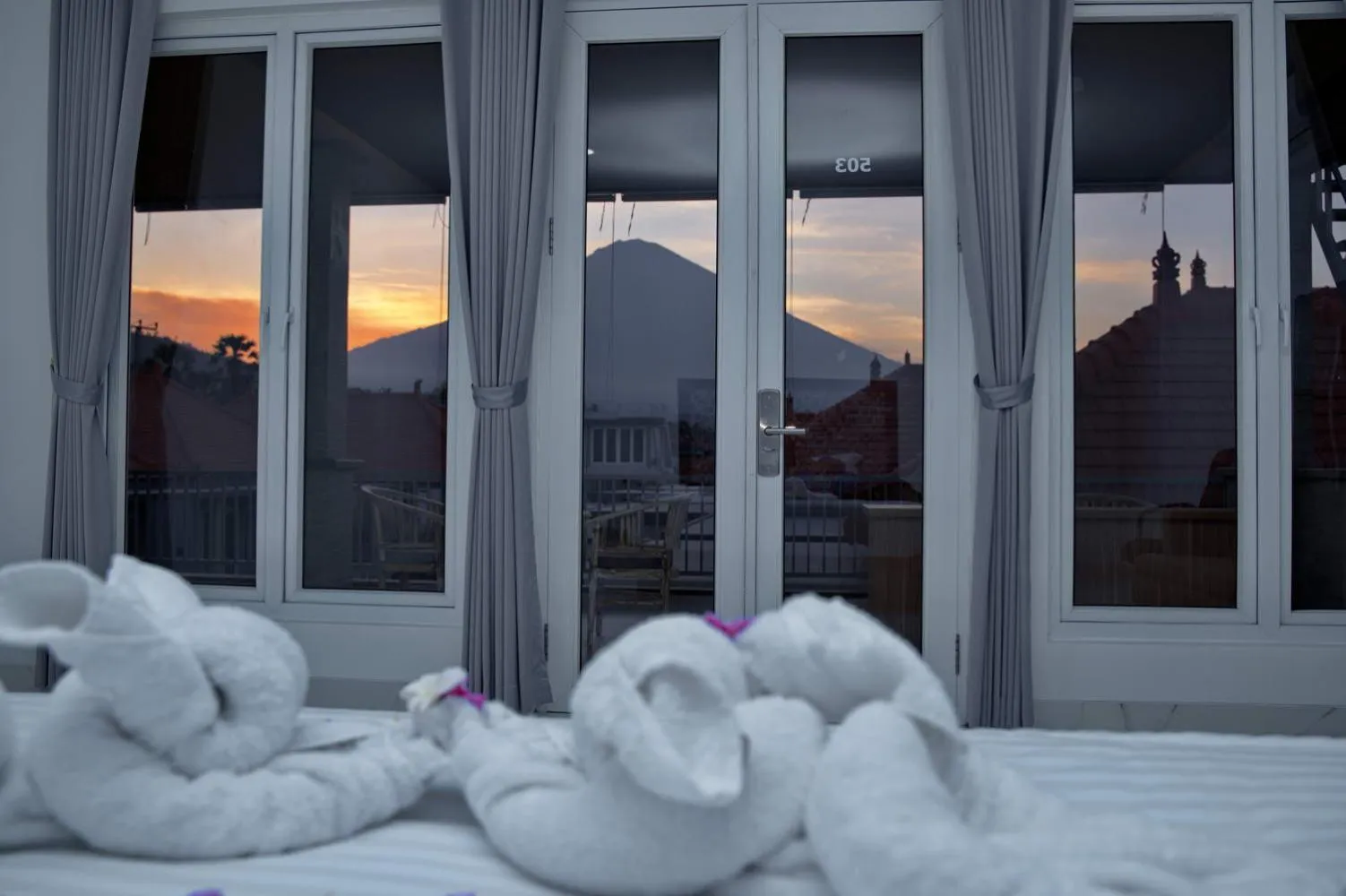 Family Room with Mountain View in Seamount Hotel Amed