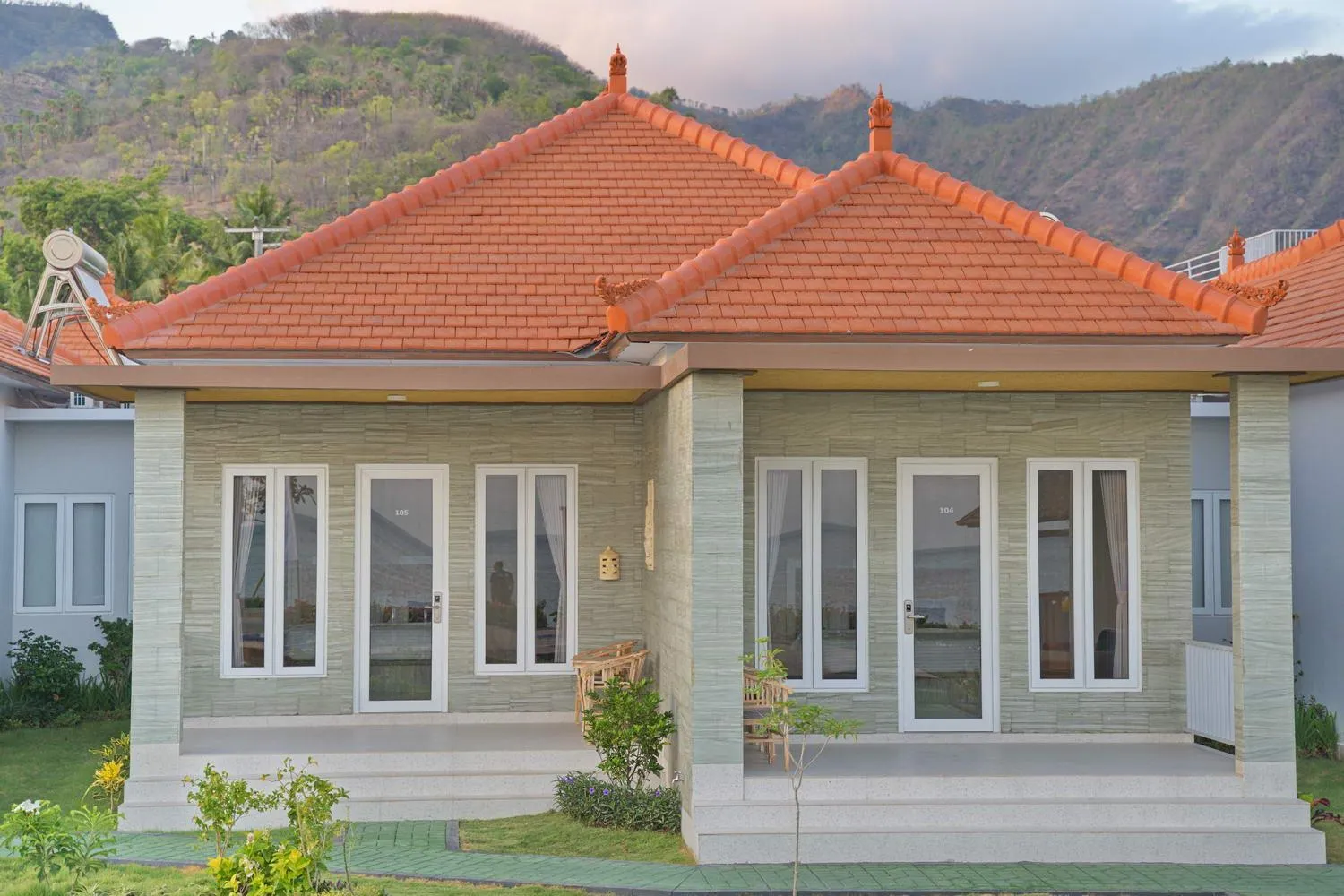 Deluxe Double or Twin Room with Sea View in Seamount Hotel Amed