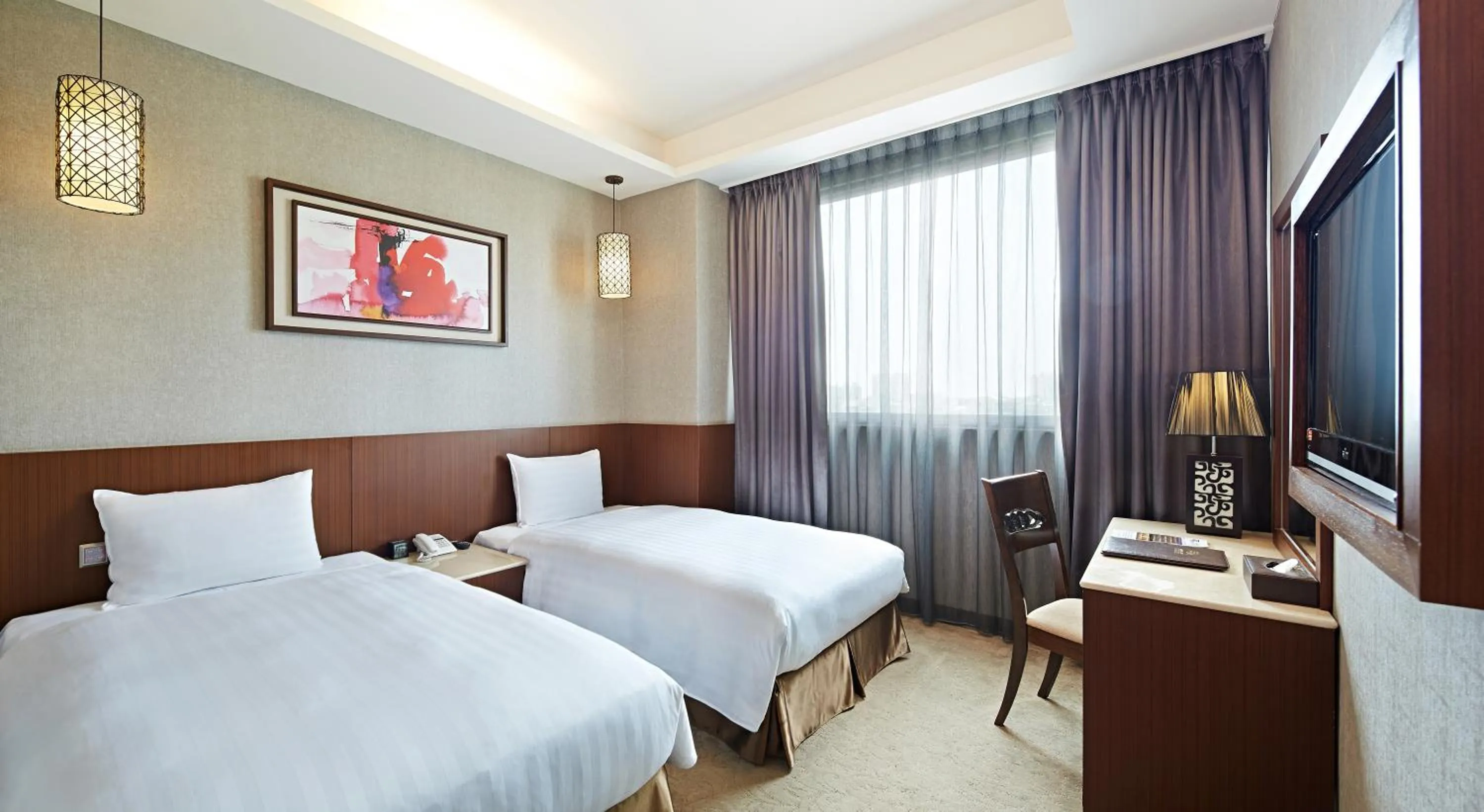 Classic Twin Room in Guanko Hotel