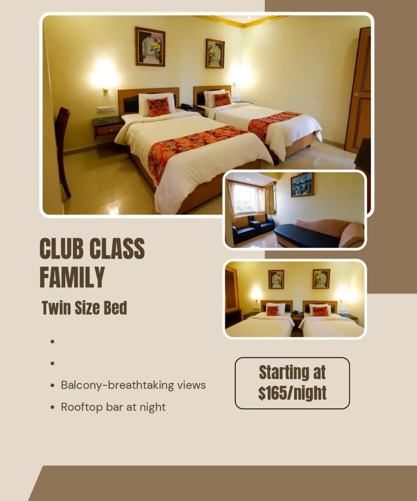 Family Suite - single occupancy in Hotel Nahar Manchester Inn