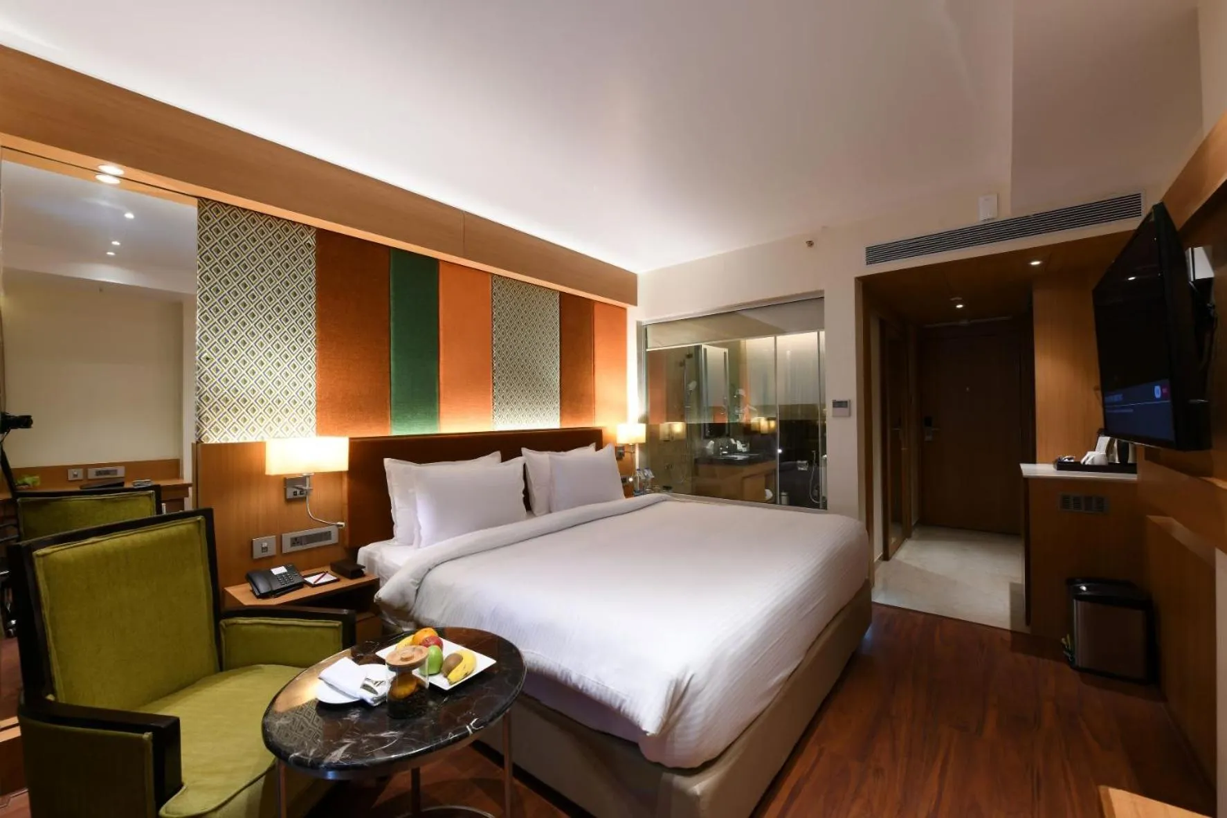 Winter Green Premium Room, 1 King Bed - single occupancy in The Fern, Kolhapur