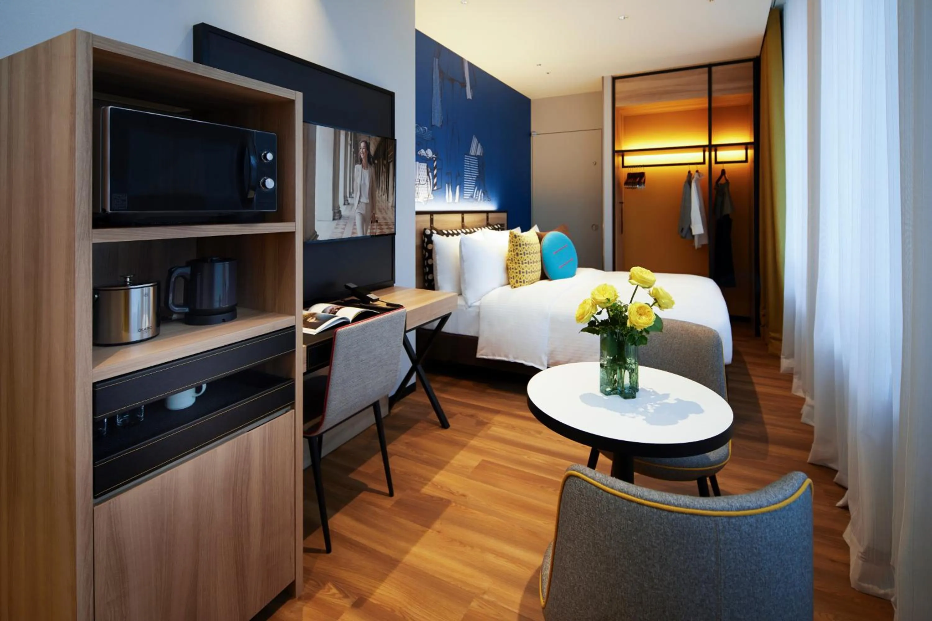 Studio Double Room in Citadines Namba Osaka