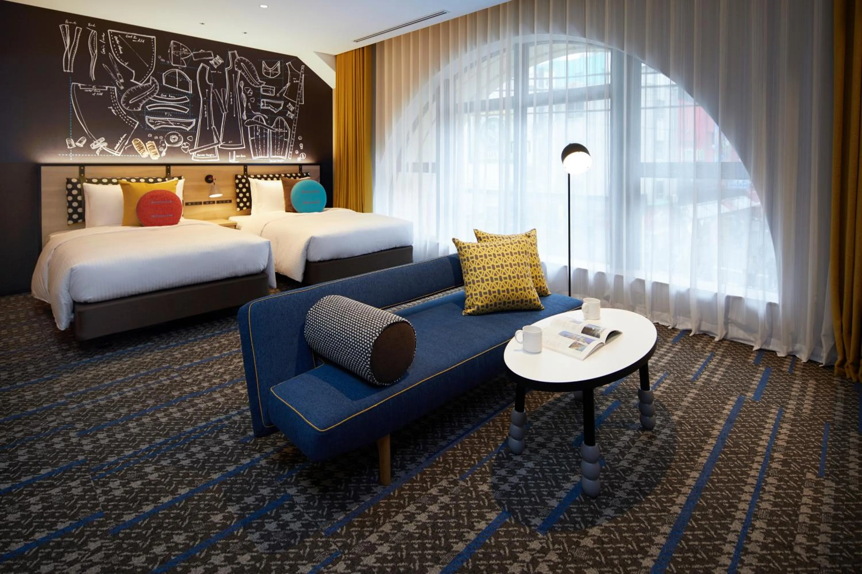 One-Bedroom Twin in Citadines Namba Osaka