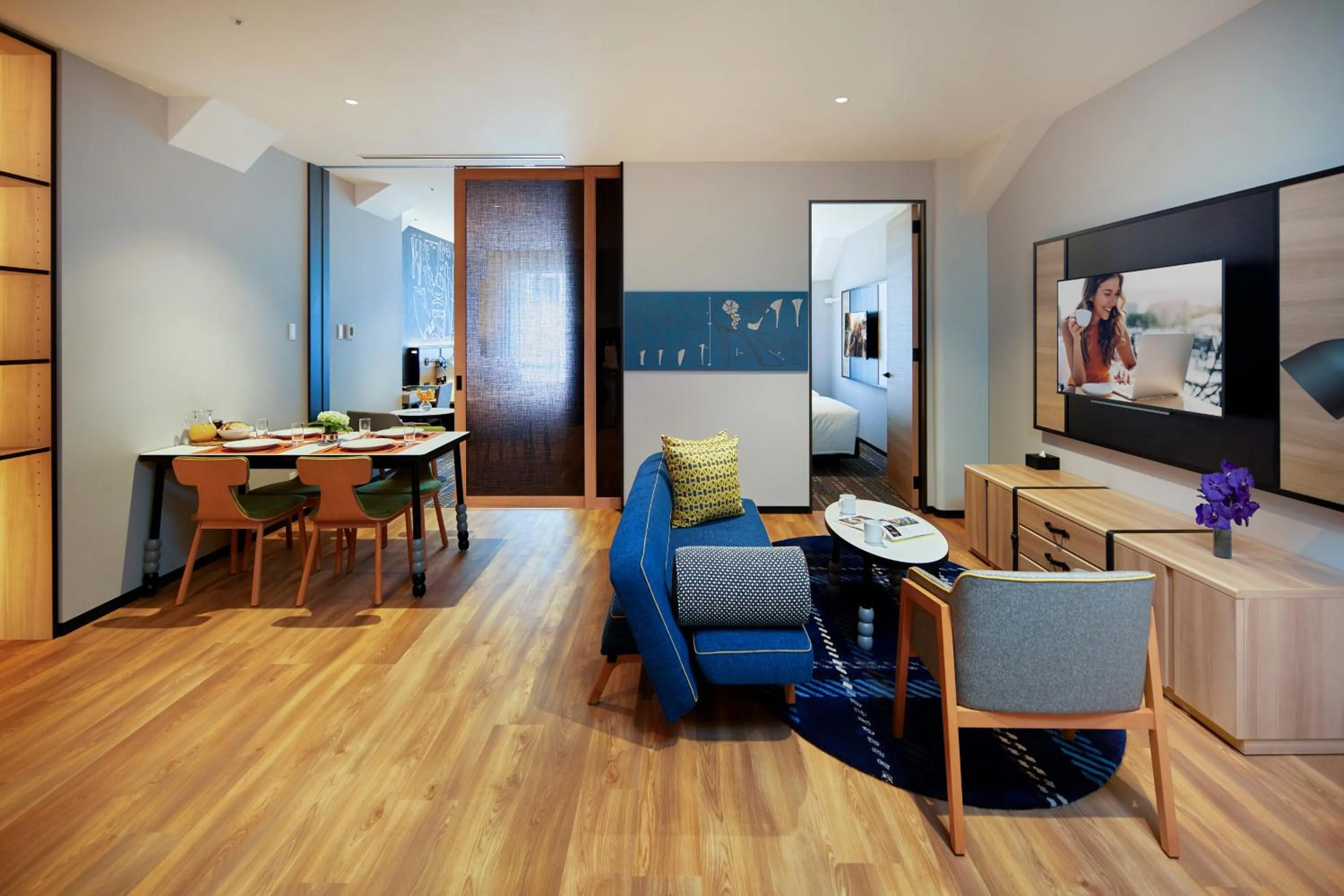 Two-Bedroom Suite in Citadines Namba Osaka