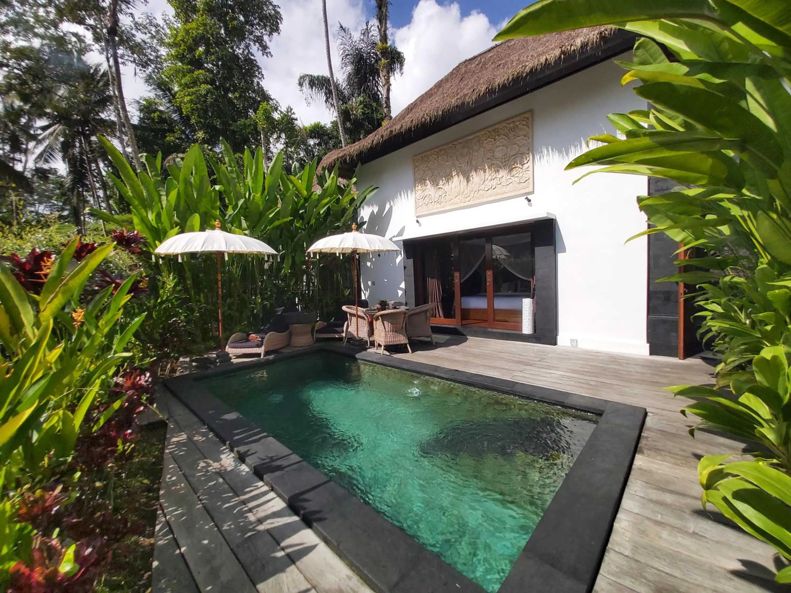 Sarasvati Lodge with Private Pool  in Keliki Luxury Lodge