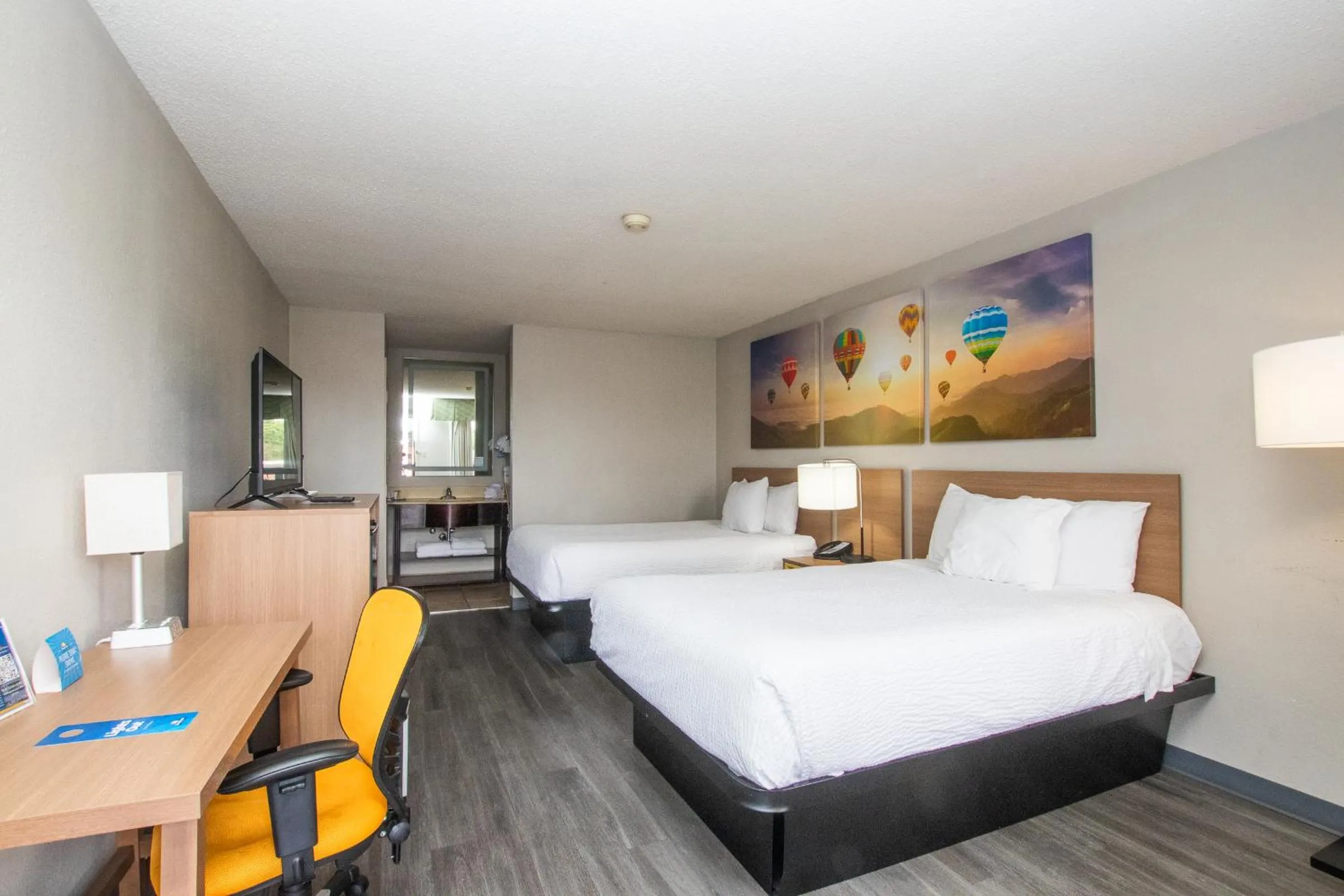 Double Room with Two Double Beds - Non-Smoking in Days Inn & Suites by Wyndham Albuquerque North