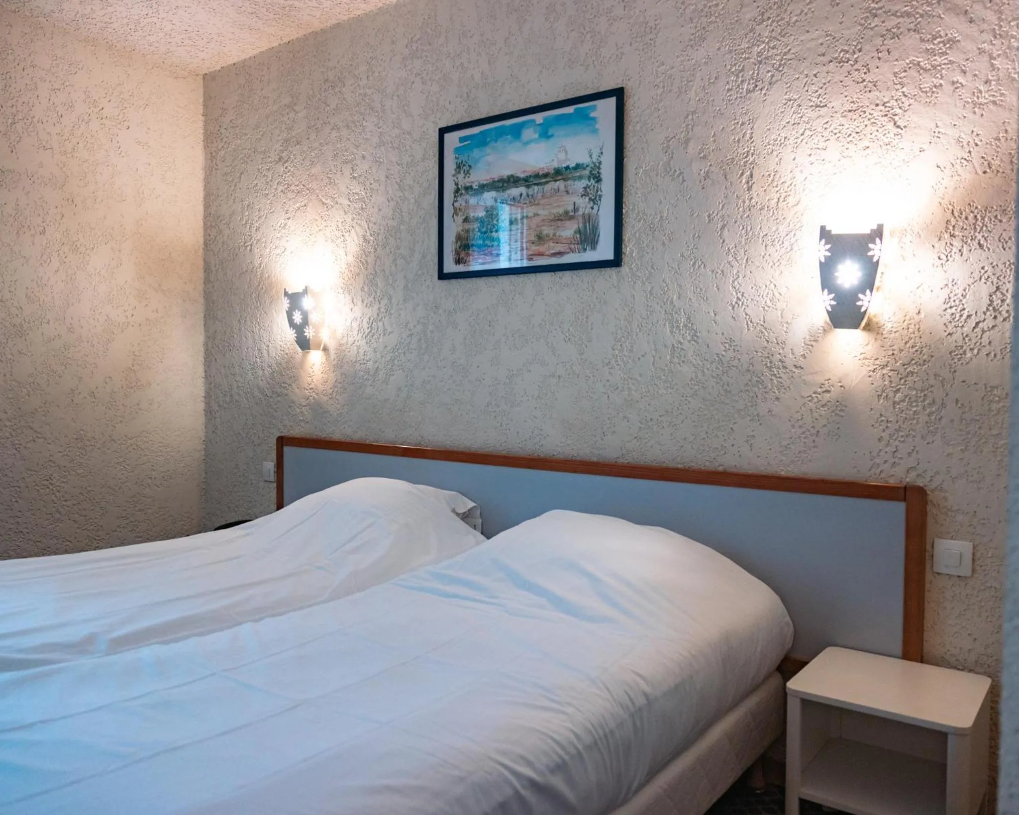 Twin Room in Logis Heraclee