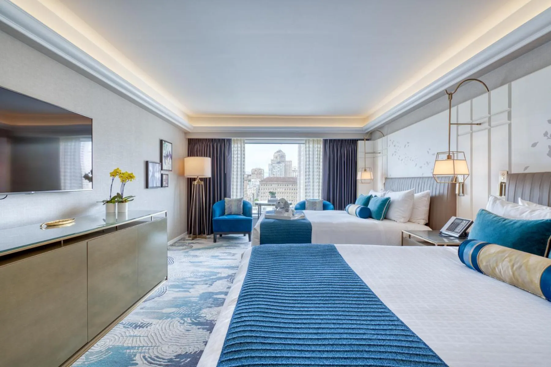 Deluxe Double Room with Two Double Beds in Hotel Nikko San Francisco