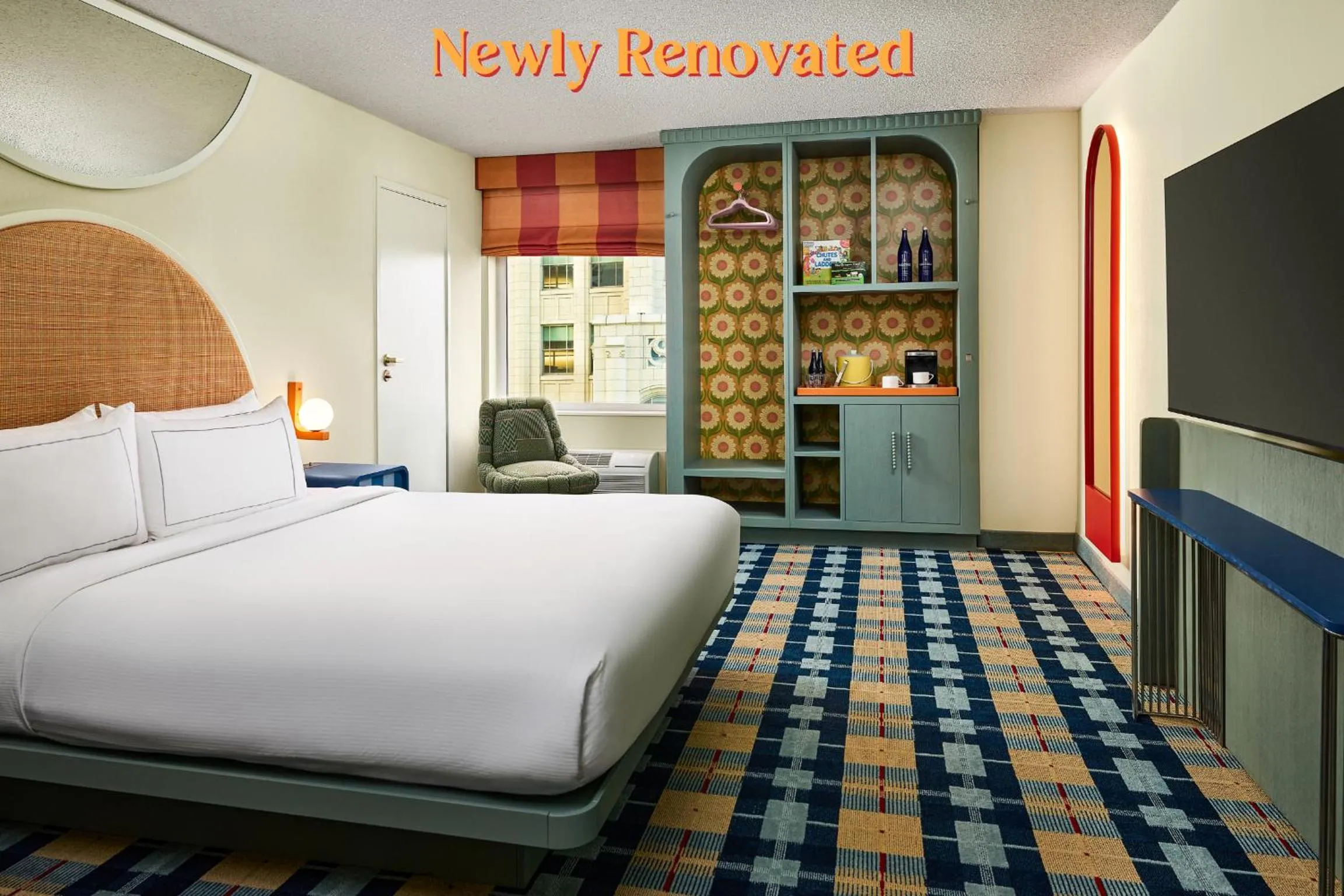 King Room- High Floor in the Curtis Denver - A DoubleTree by Hilton Hotel