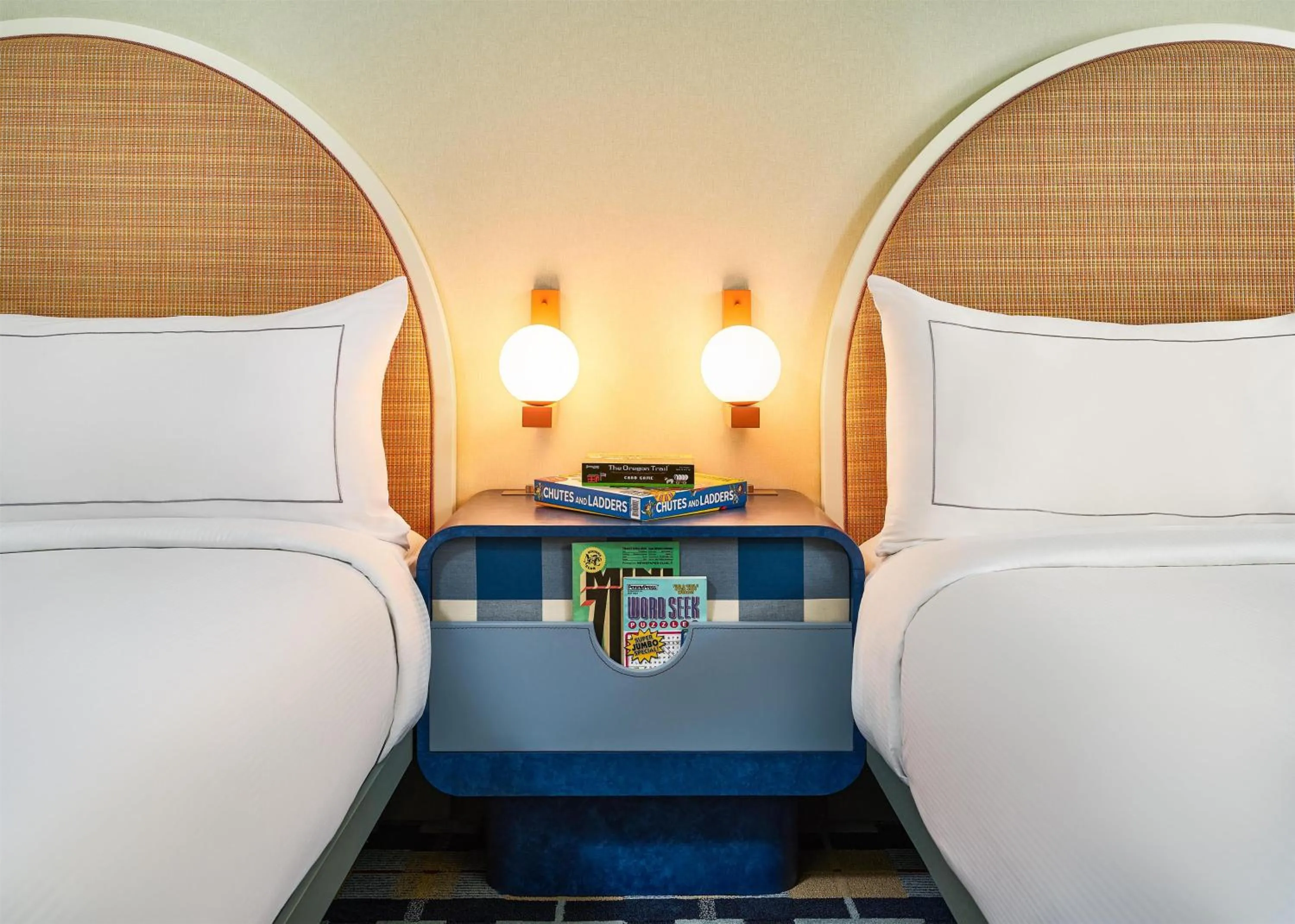 Queen Room with Two Queen Beds in the Curtis Denver - A DoubleTree by Hilton Hotel