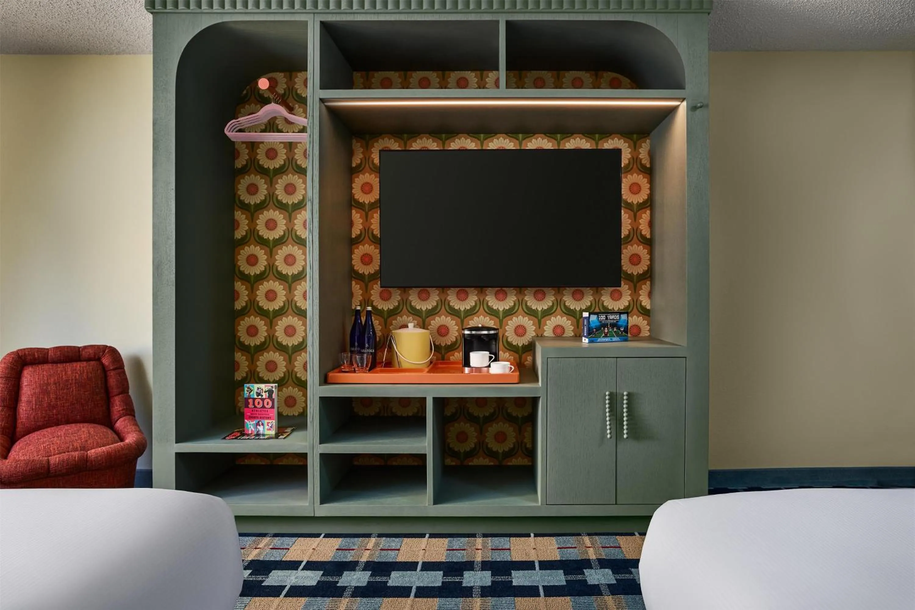 Queen Room- High Floor in the Curtis Denver - A DoubleTree by Hilton Hotel