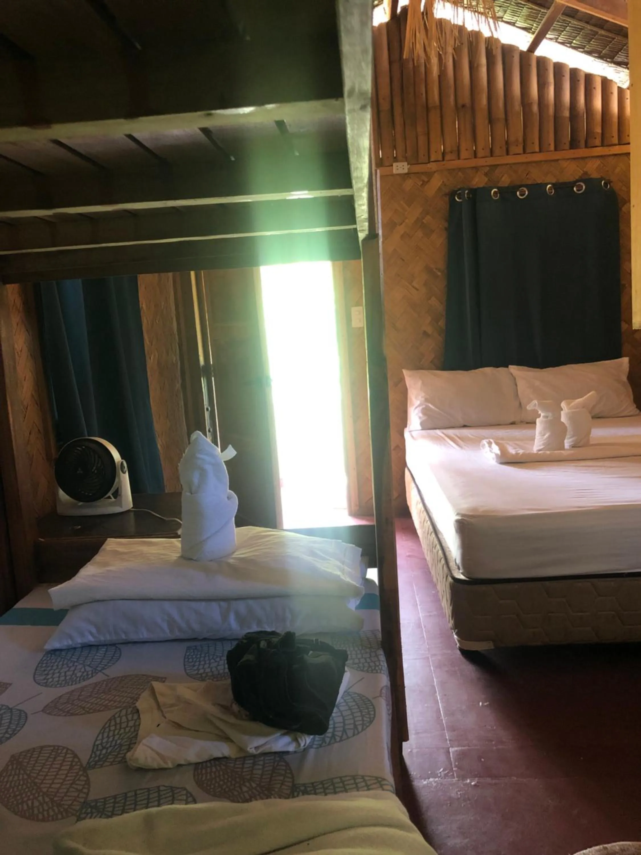 Quadruple Room with Private Bathroom in Zhaya's Beach & Cottages