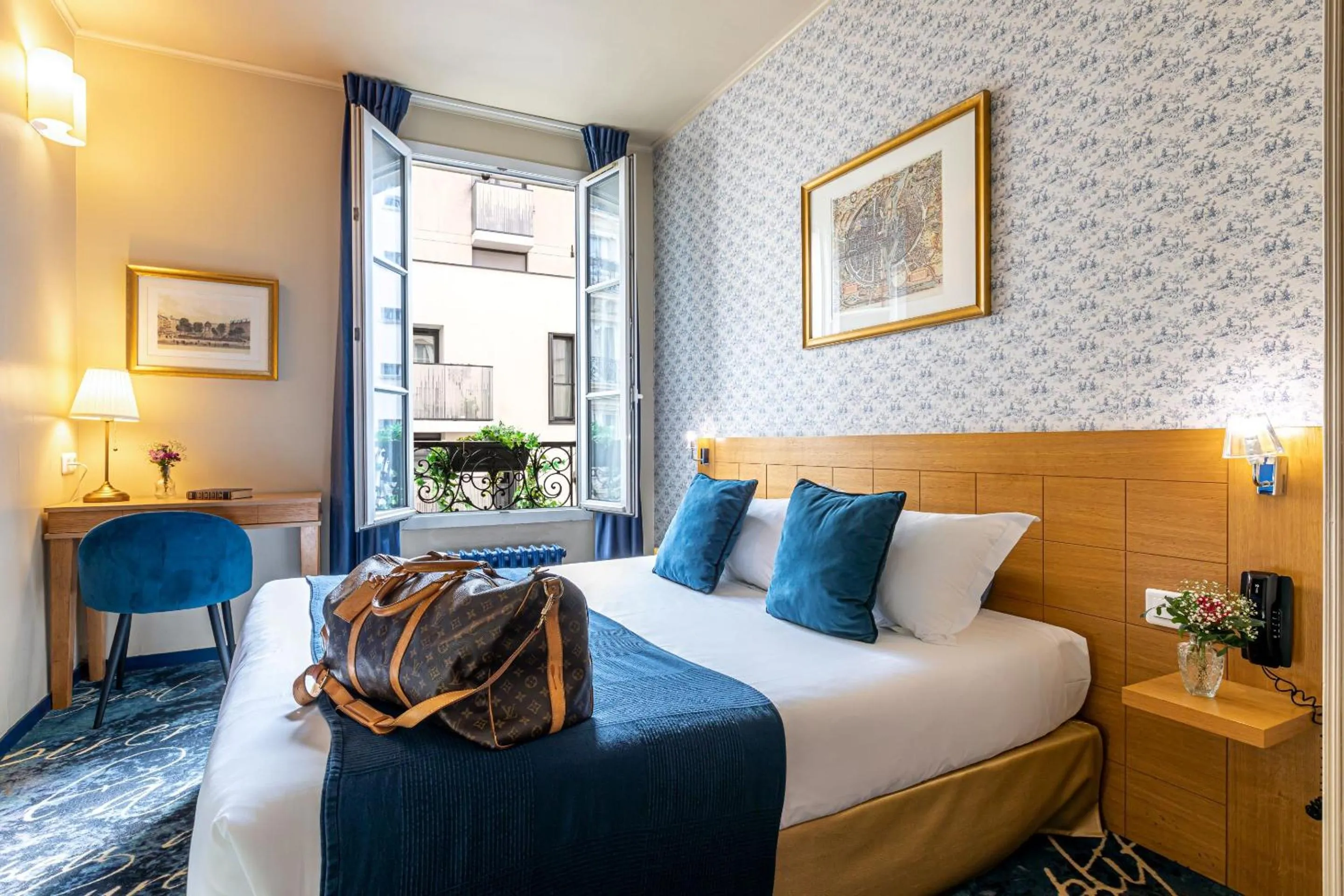 Baudelaire Room in Hotel Romance Malesherbes by Patrick Hayat