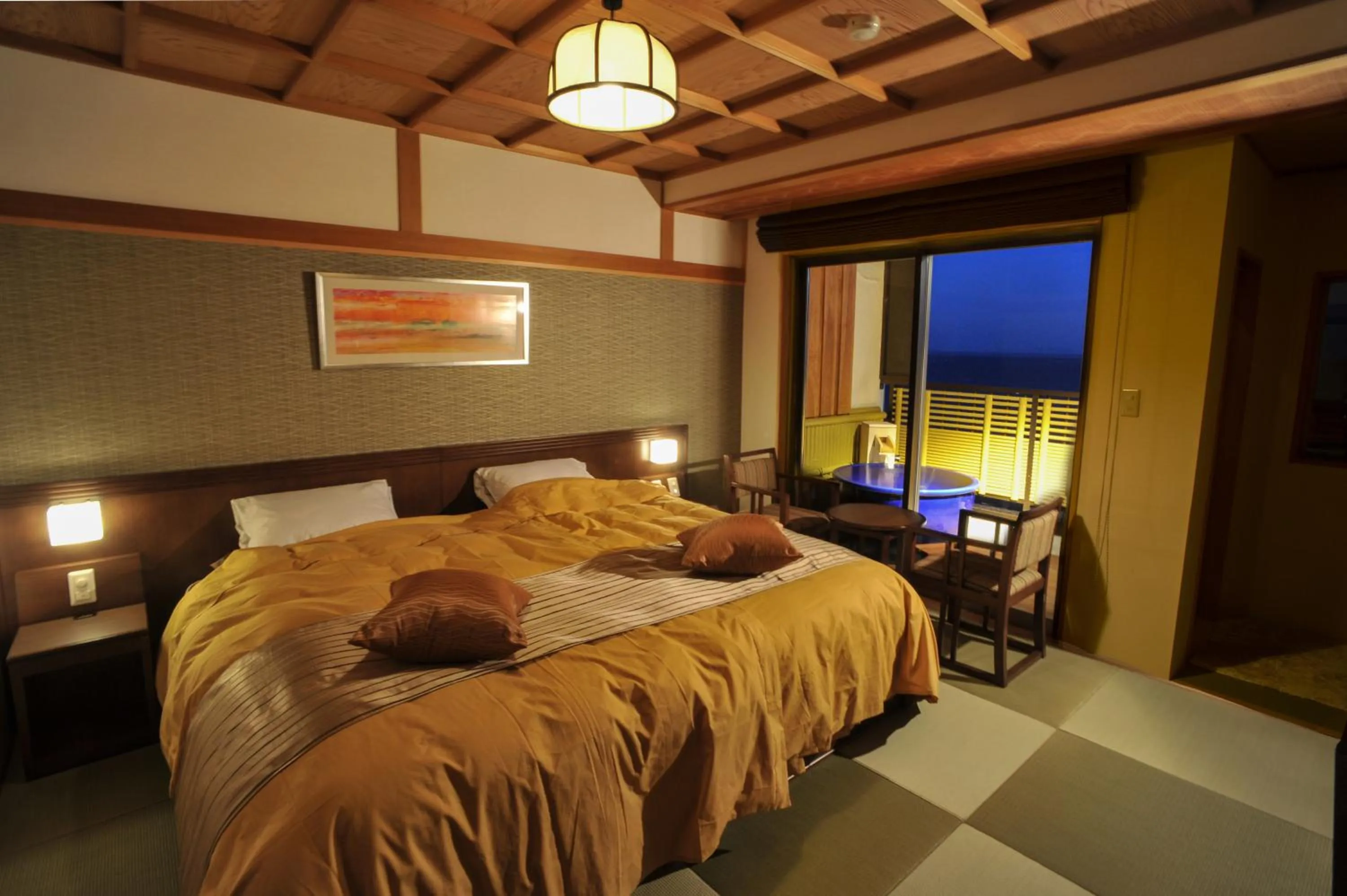 Twin Room with Sea View in Inatori Tokai Hotel Yuen