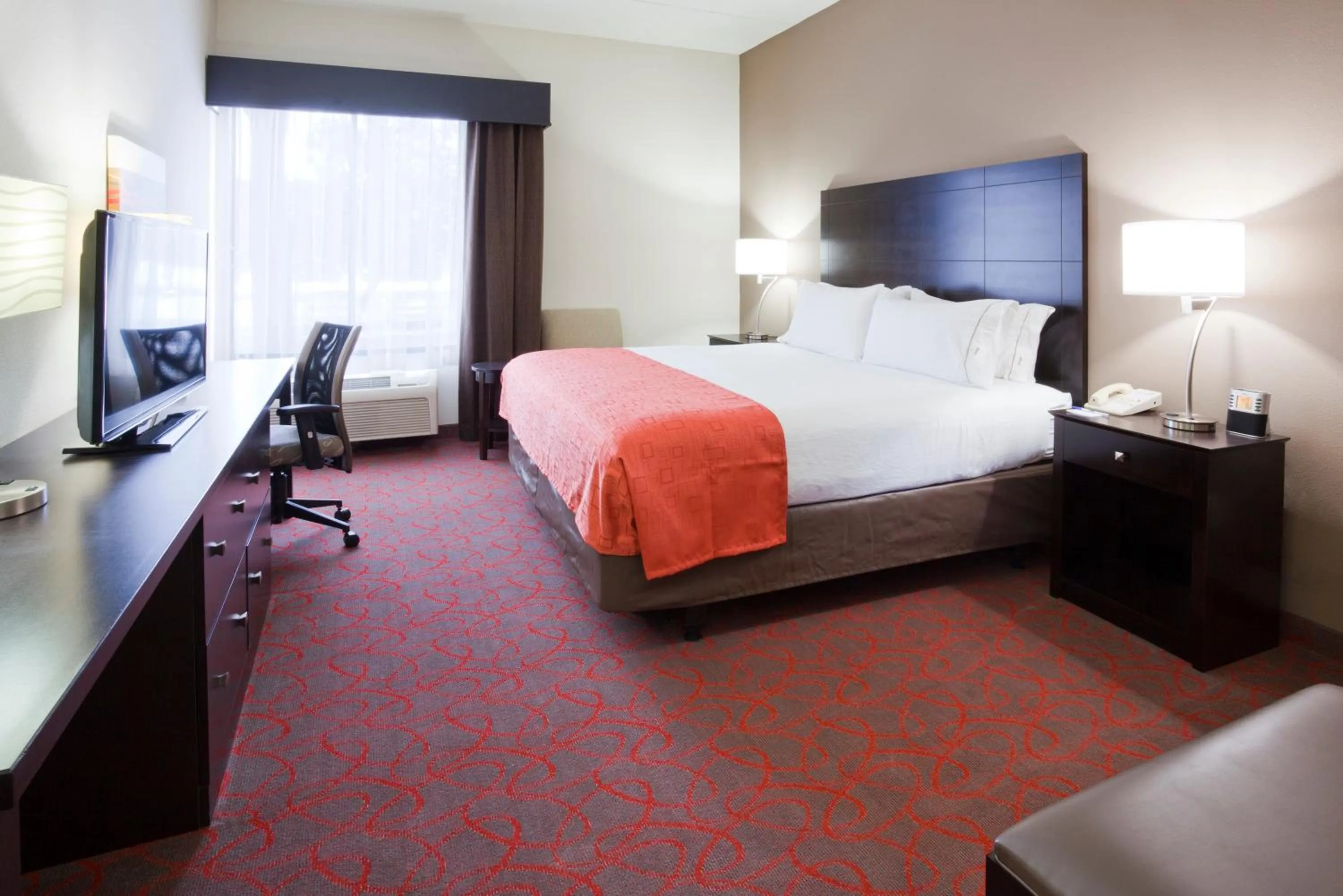 King Room with Roll-In Shower - Disability Access in Holiday Inn Express & Suites Bloomington West by IHG