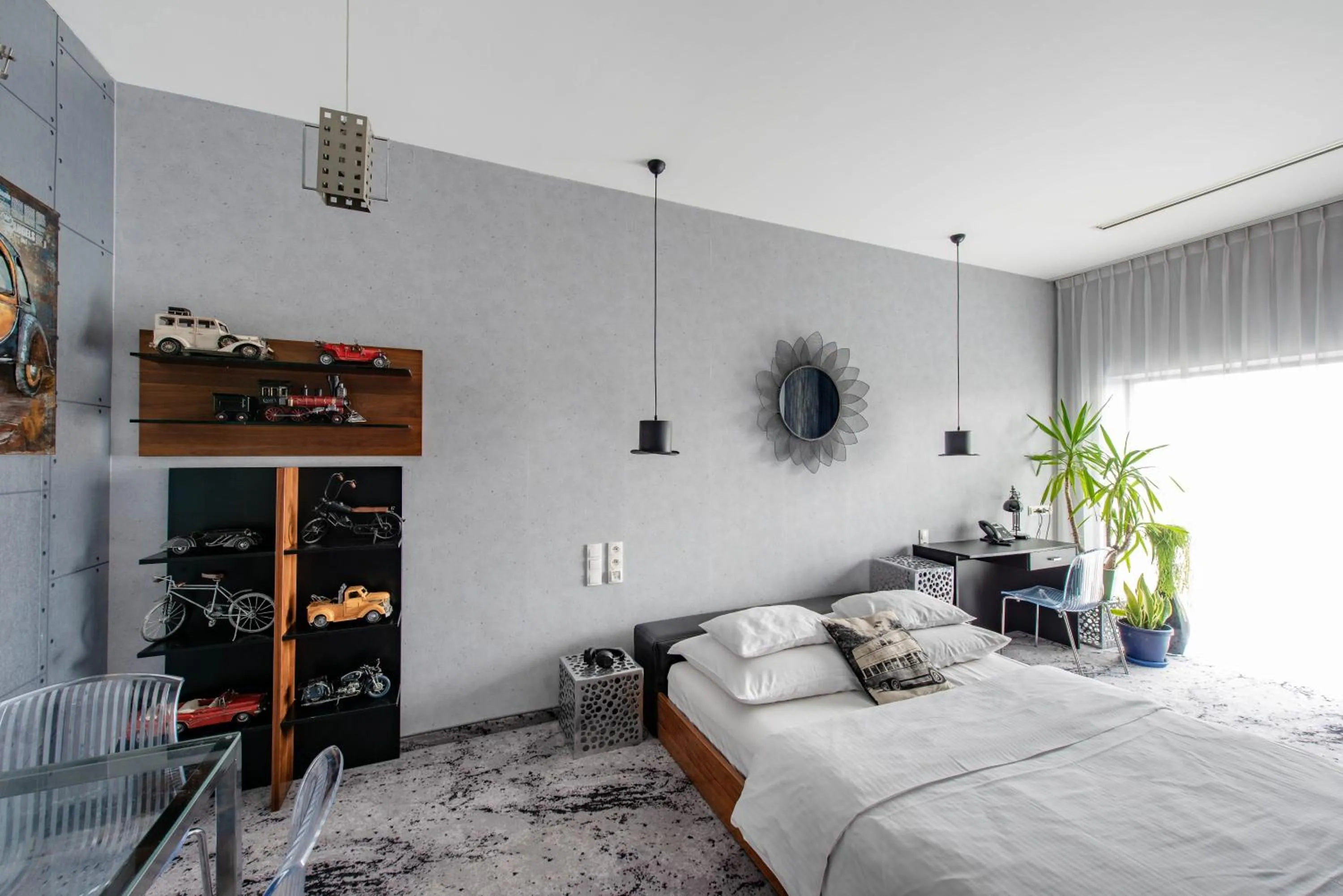 Black Standard Apartment in Hotel Lenart