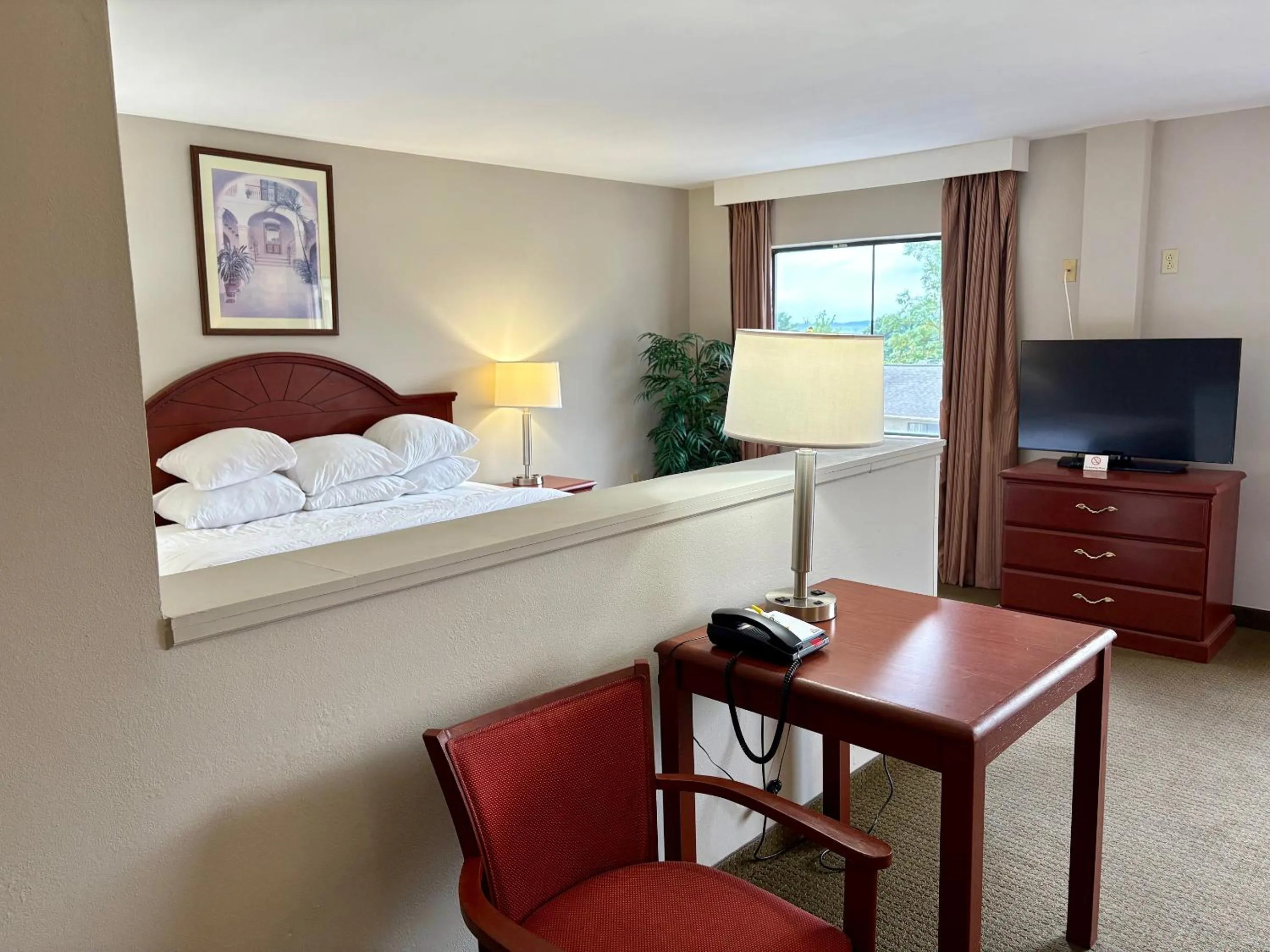 Business King Room with Two King Beds- Non-Smoking in Days Inn & Suites by Wyndham Laurel Near Fort Meade