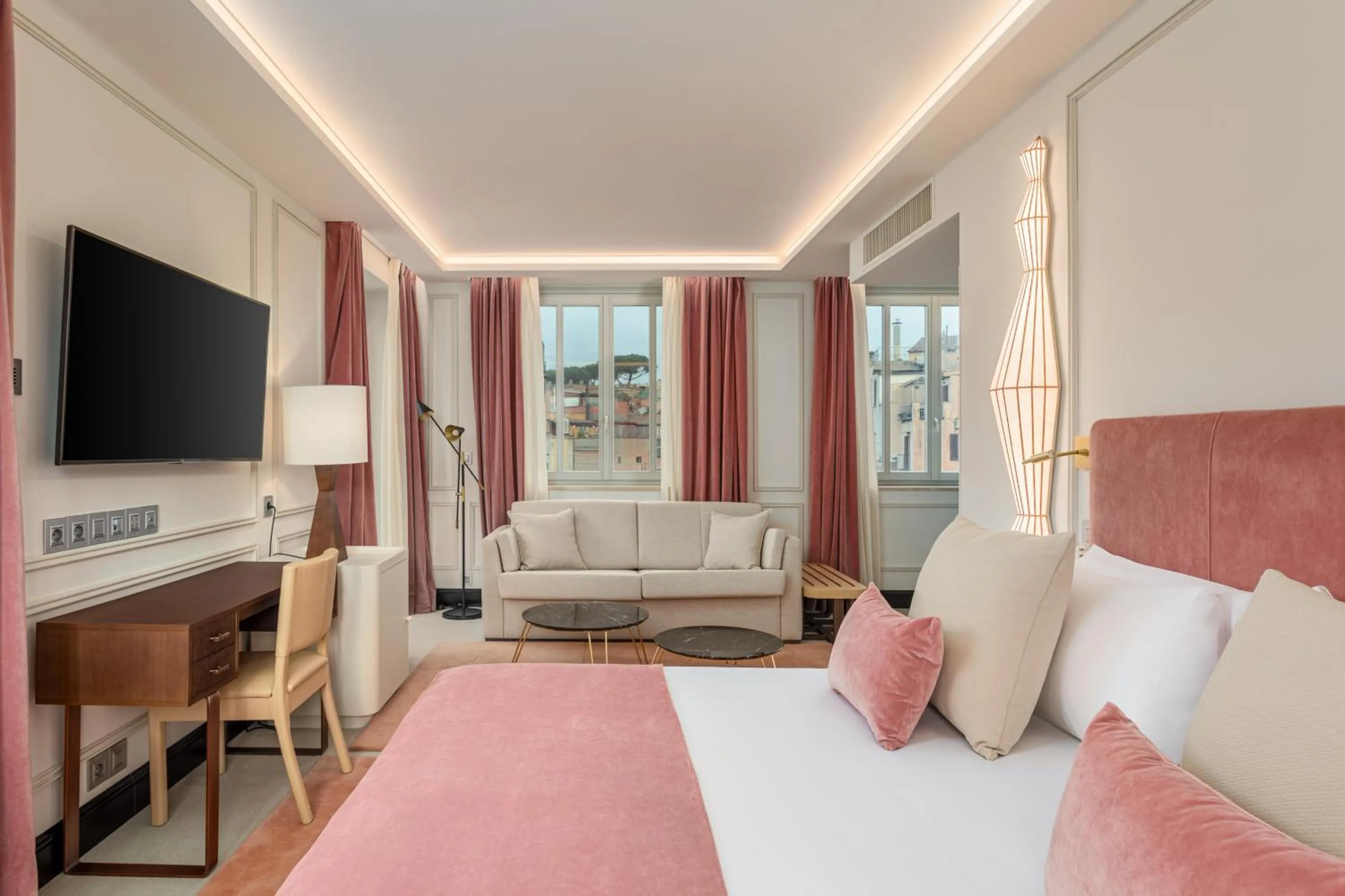 Junior Suite with Terrace in Room Mate Collection Gran Filippo, Rome-Fontana di Trevi