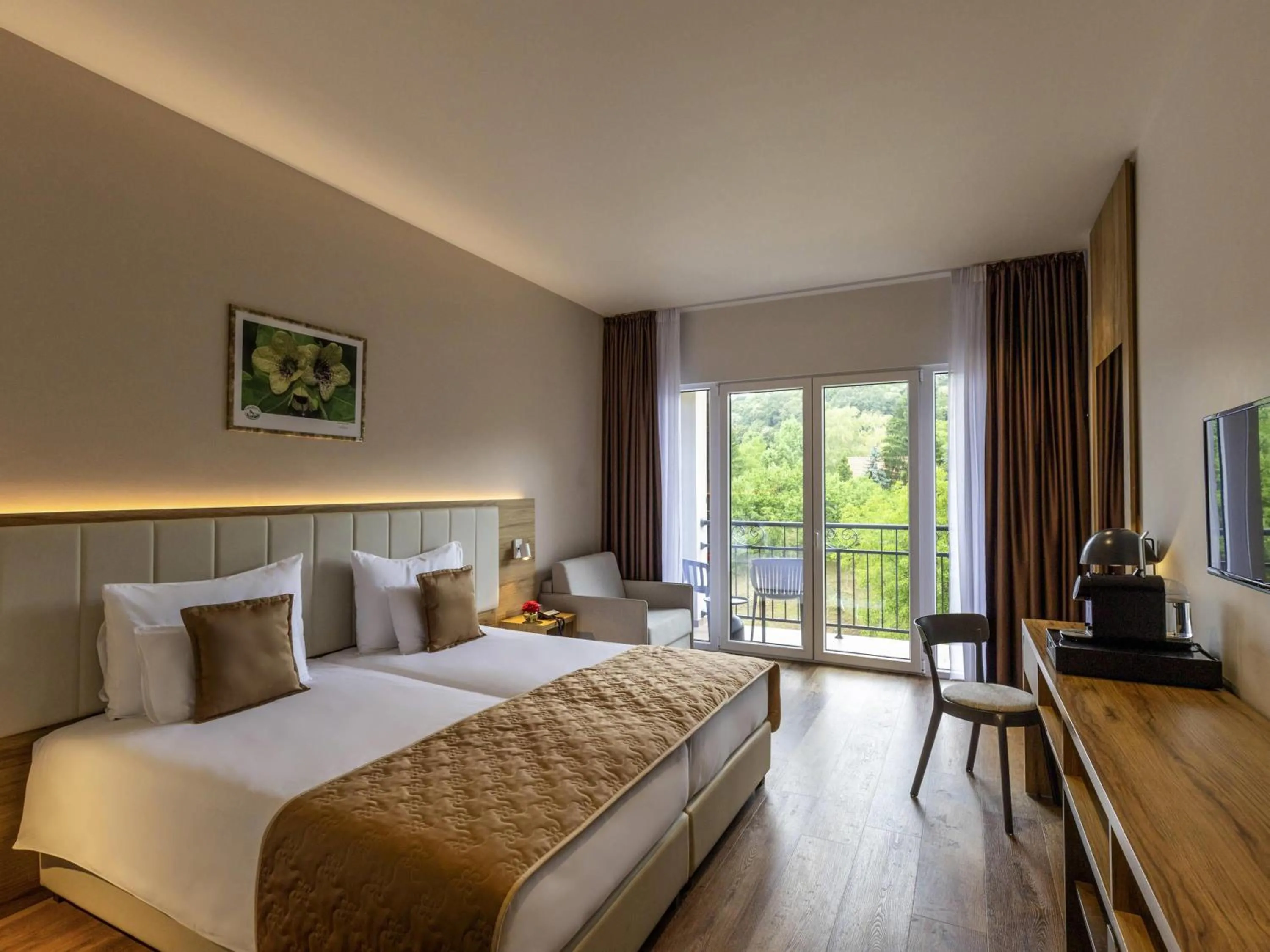 Superior Double Room with One Double Bed and Balcony - single occupancy in Movenpick Resort and Spa Fruske Terme