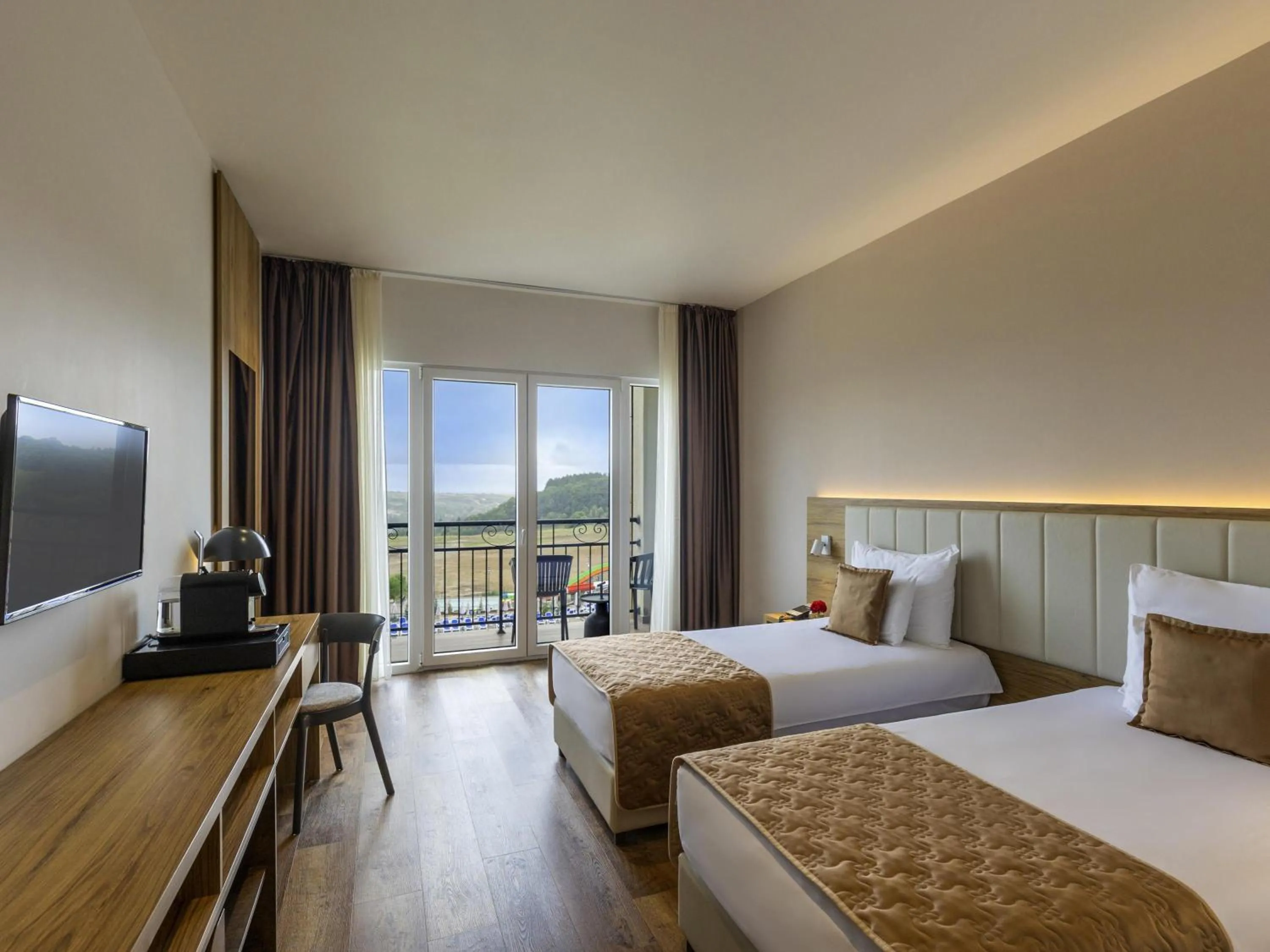 Superior Room with Two Single Beds and Balcony - single occupancy in Movenpick Resort and Spa Fruske Terme