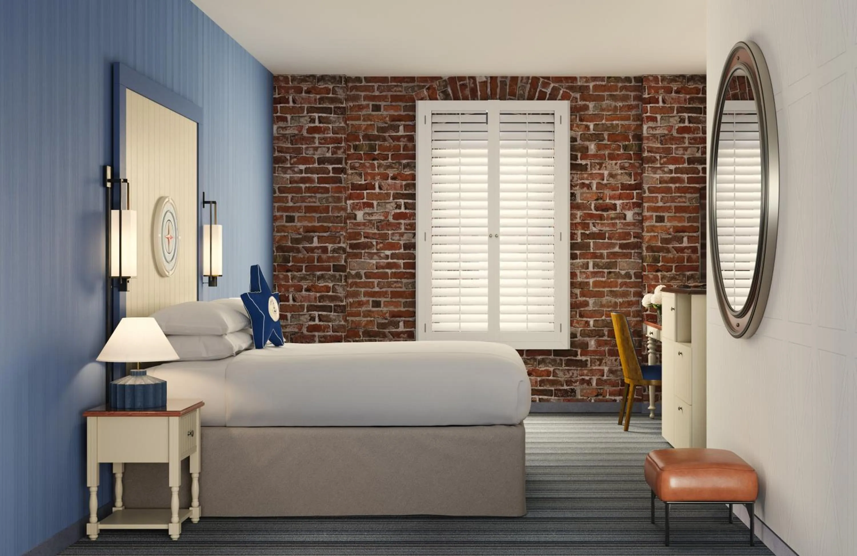 King Room in Argonaut Hotel, a Noble House Hotel