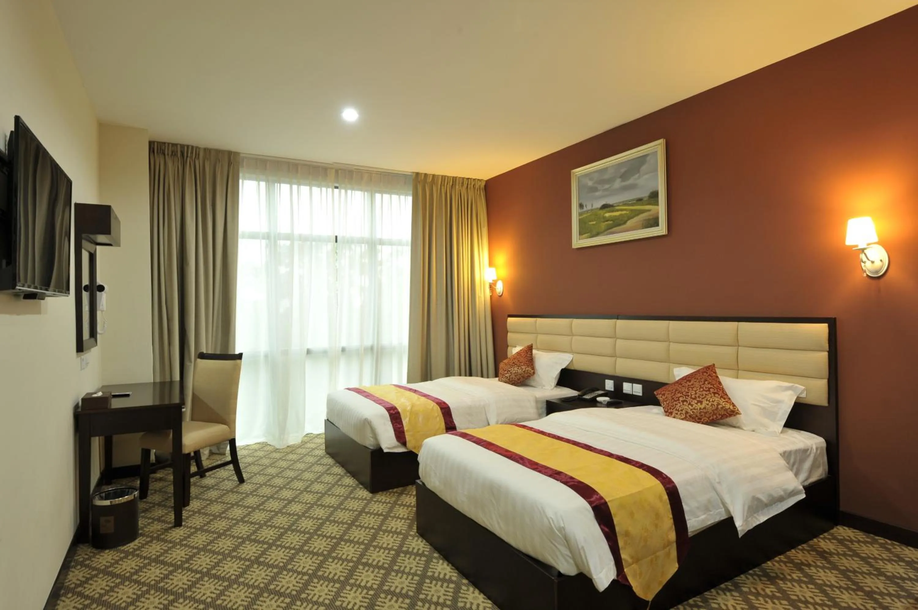 Deluxe Twin Room in Hallmark Regency Hotel - Johor Bahru