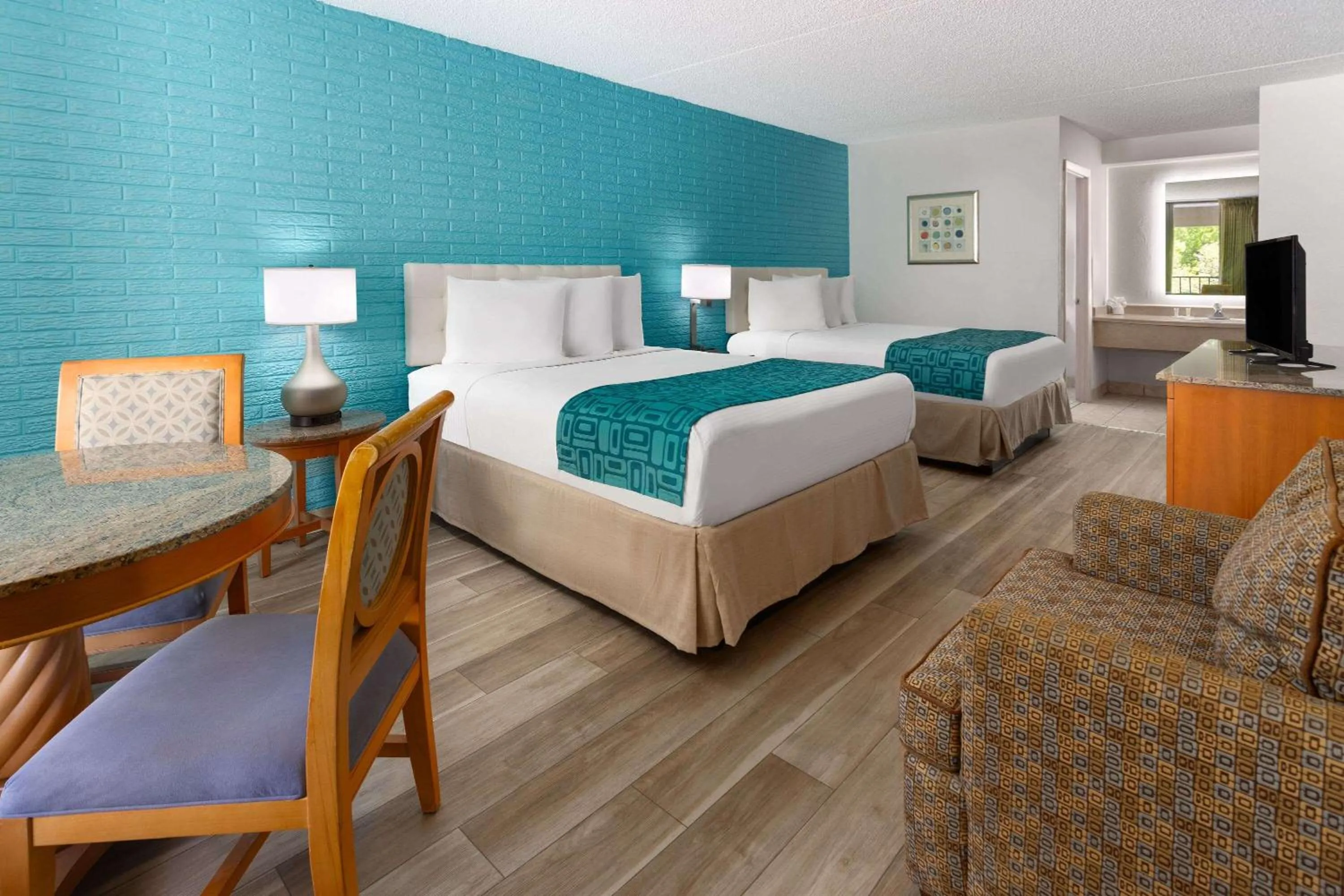 Room with Two Double Beds - Non-Smoking in Inn at Atlantic City Hotel & Banquet