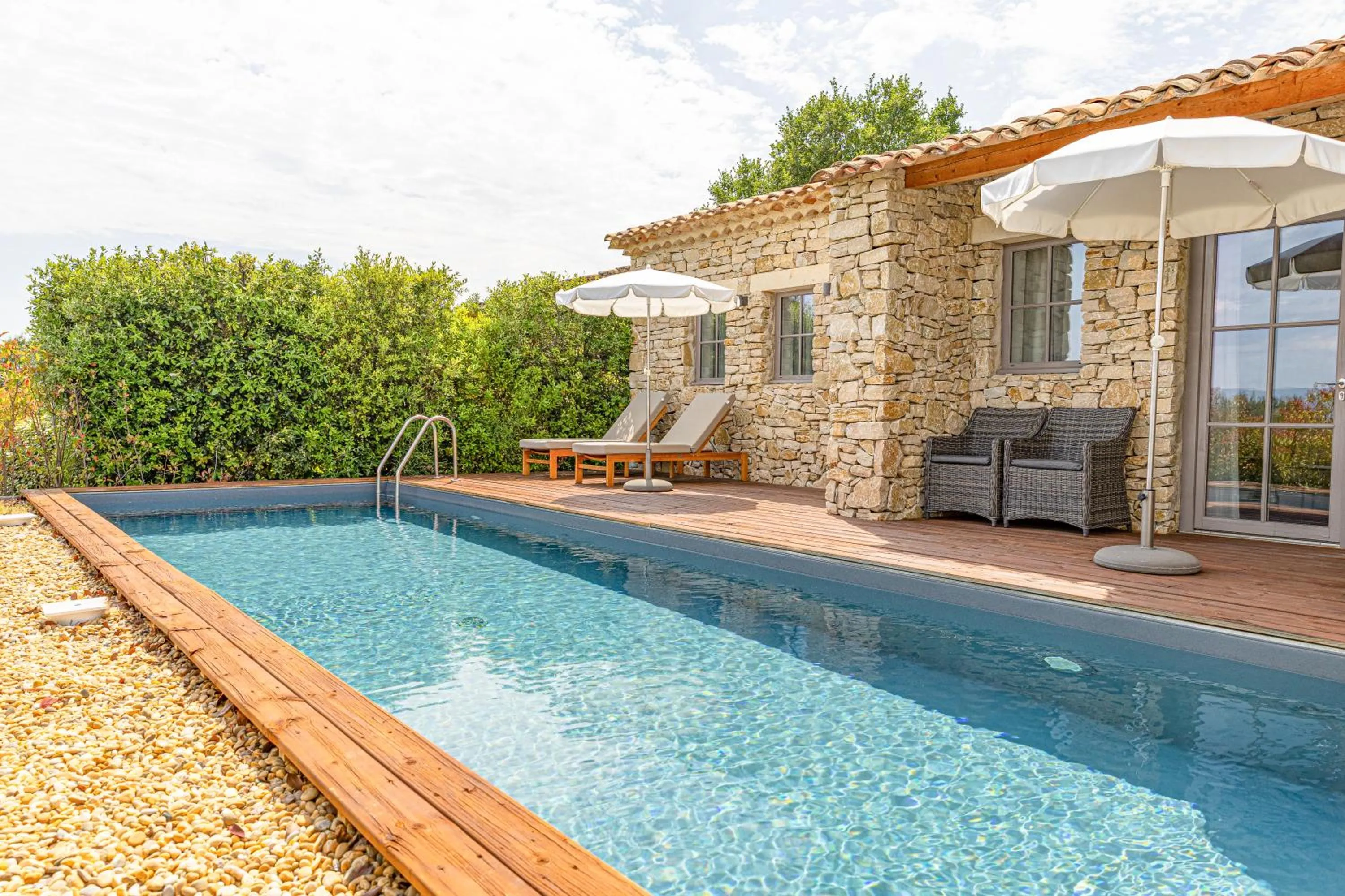 Suite with Semi Private Pool in Mas des Herbes Blanches Hôtel & Spa – Relais & Châteaux