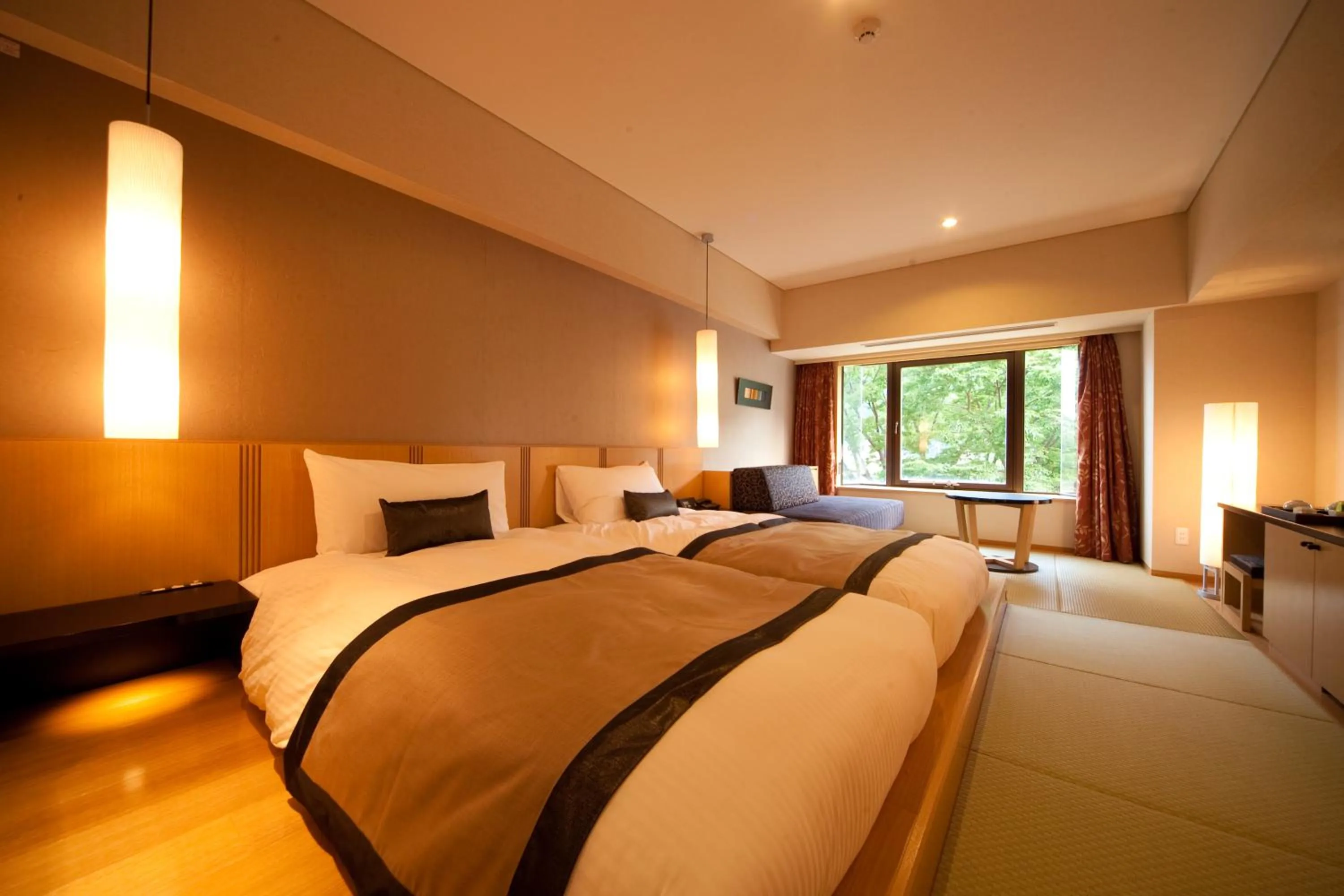 Standard Modern Japanese Room with Garden View - single occupancy - Non-Smoking in Resorpia Beppu