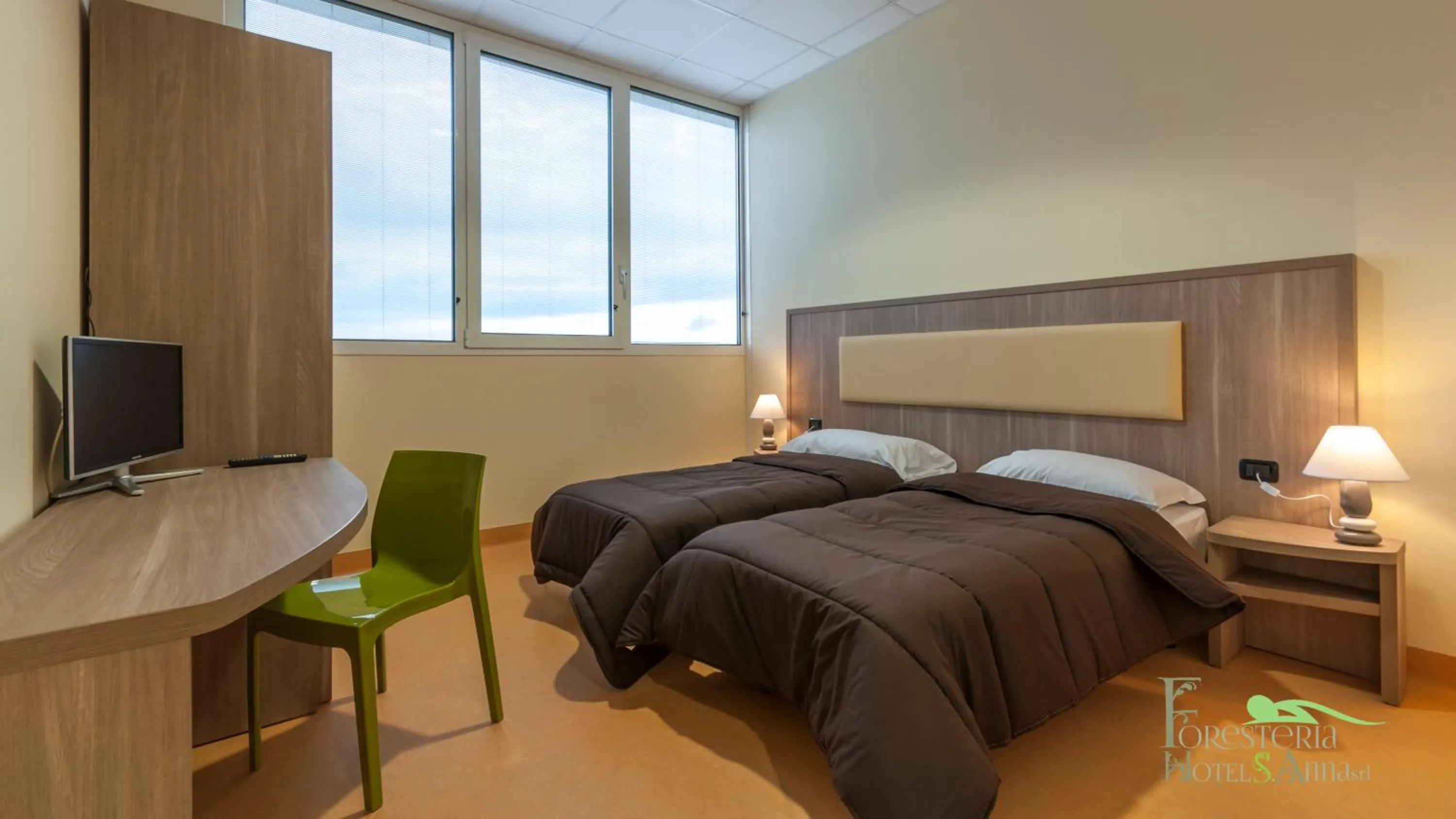 Twin Room - single occupancy in Foresteria Sant'Anna