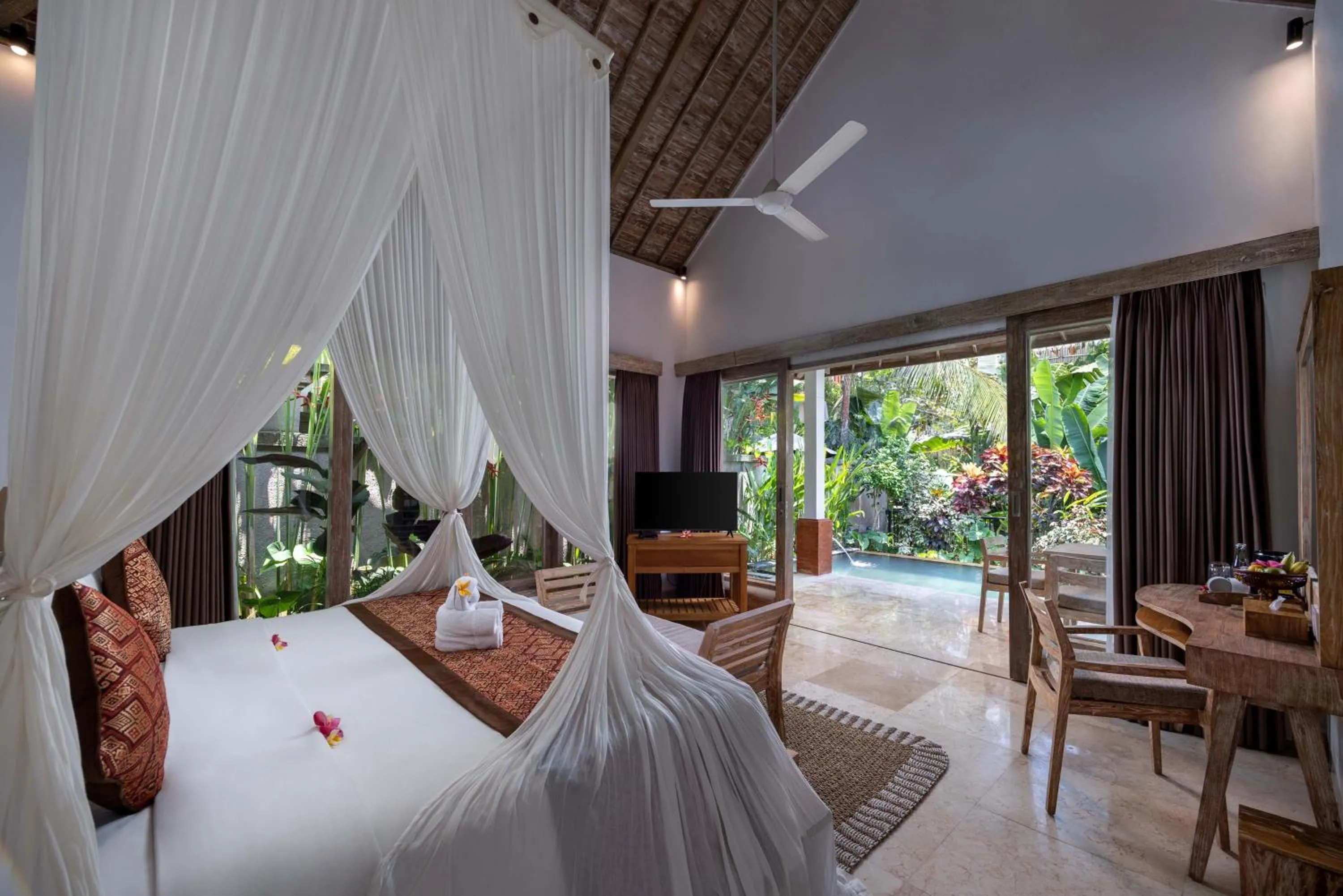 One Bedroom Villa with Private Pool in The Kalyana Ubud Resort