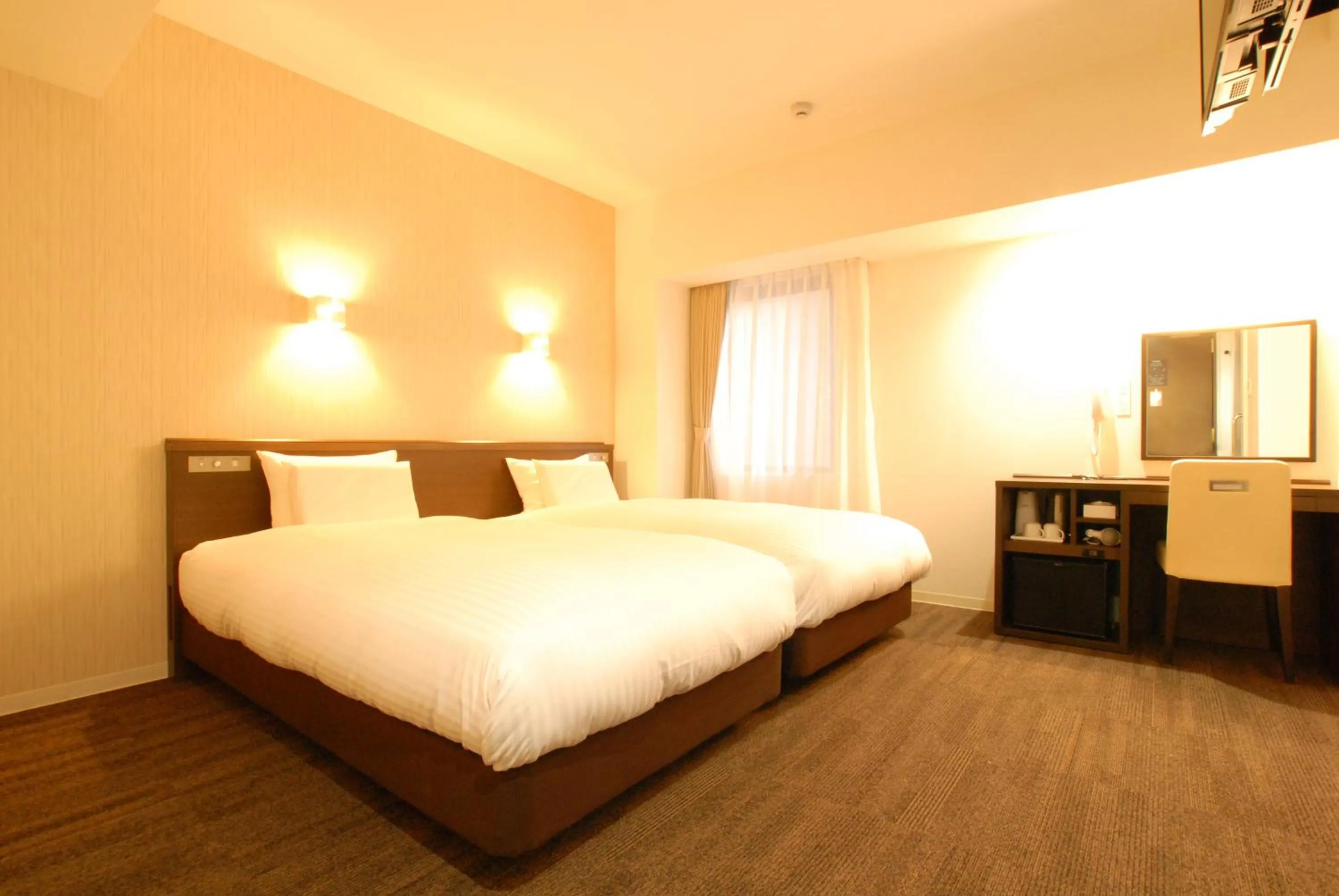 Twin Room - single occupancy - Disability Access in AB Hotel Mikawa Toyota