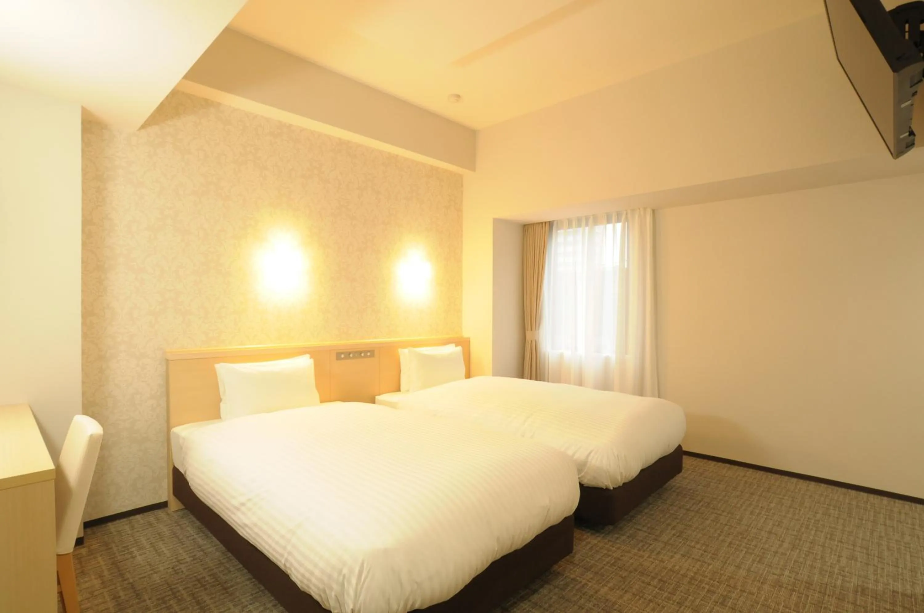 Twin Room - single occupancy - Disability Access - Non-Smoking in AB Hotel Omihachiman