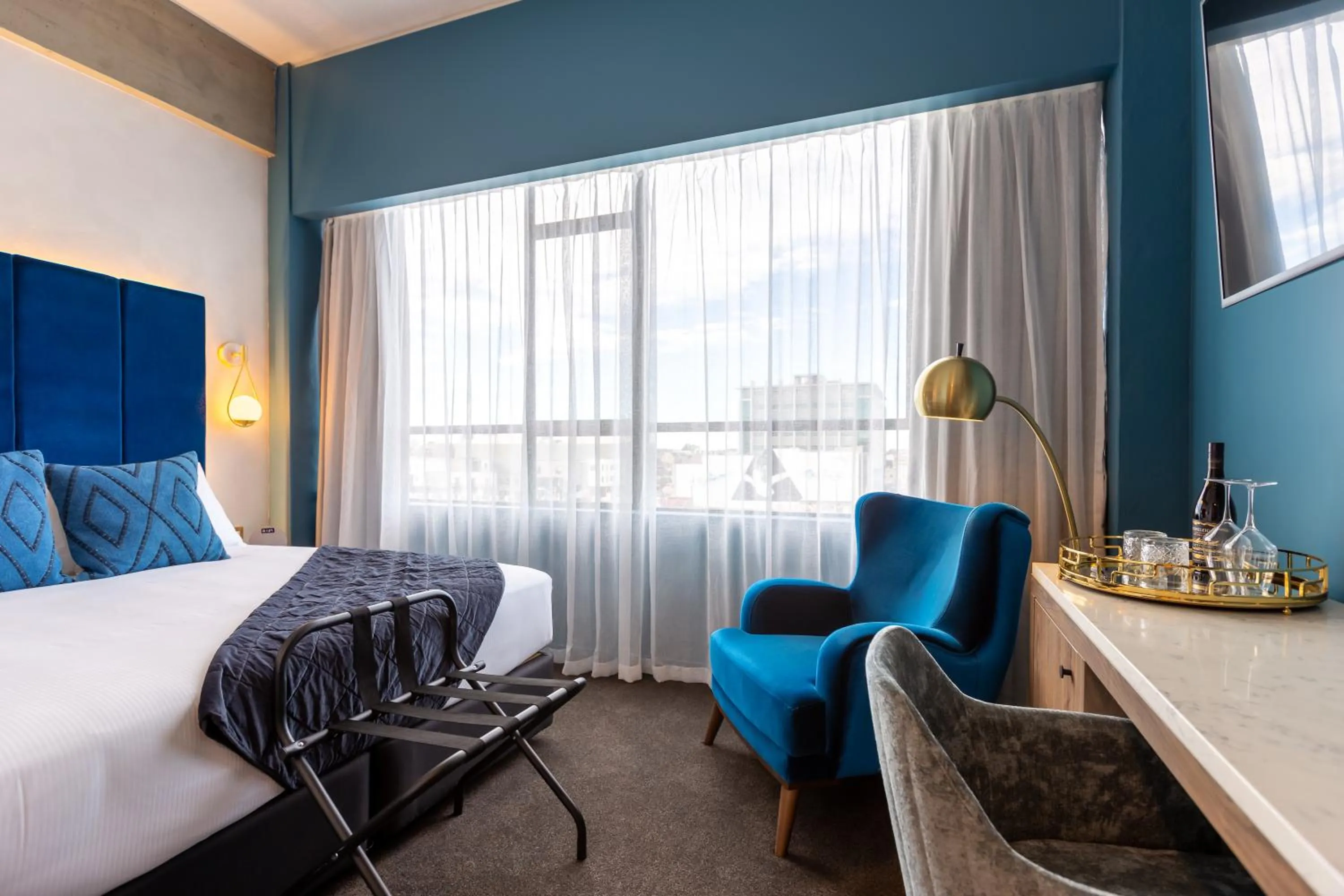 King Room in The Muse Christchurch Art Hotel