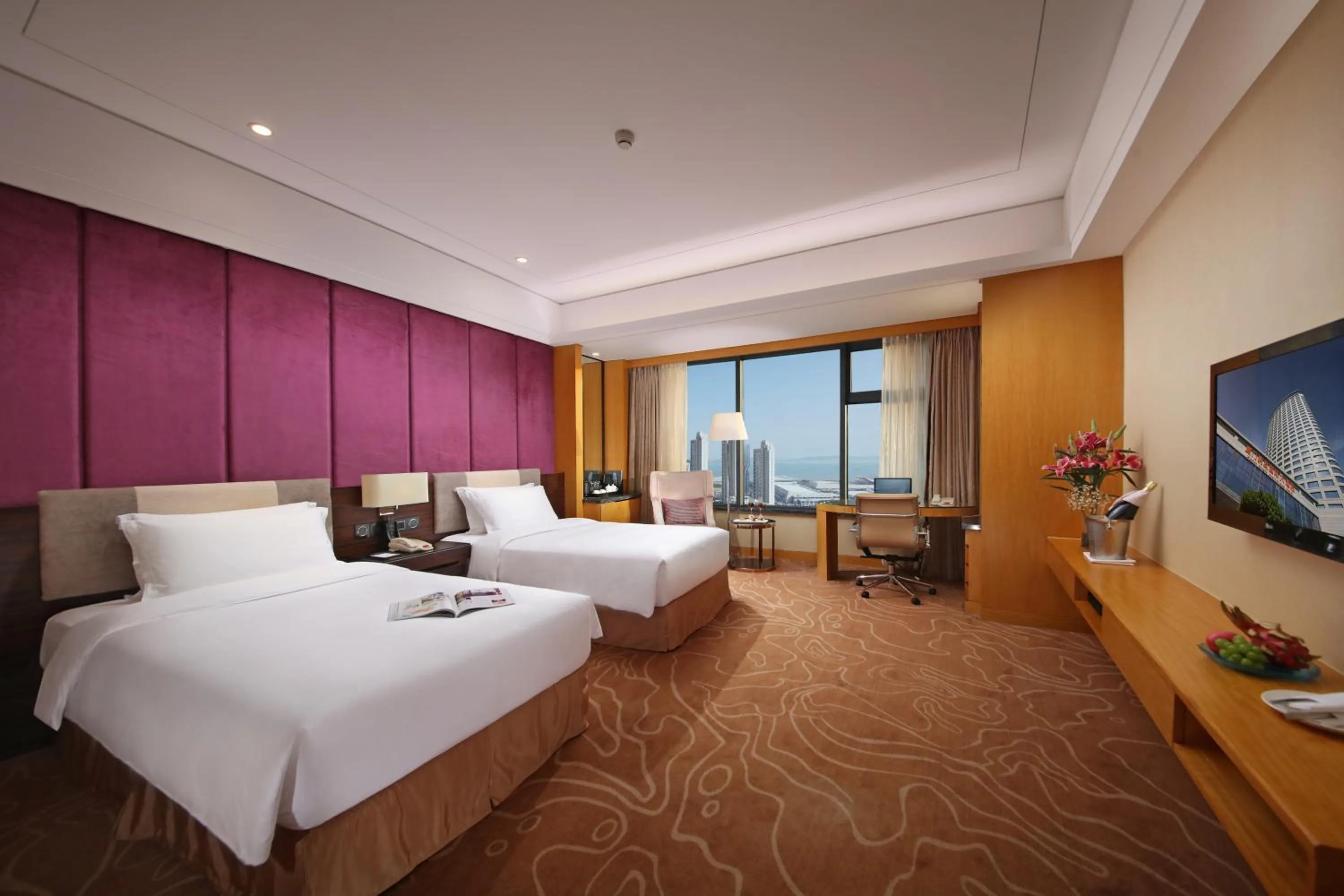 Deluxe Twin Room in Xiamen Mingfa International Hotel