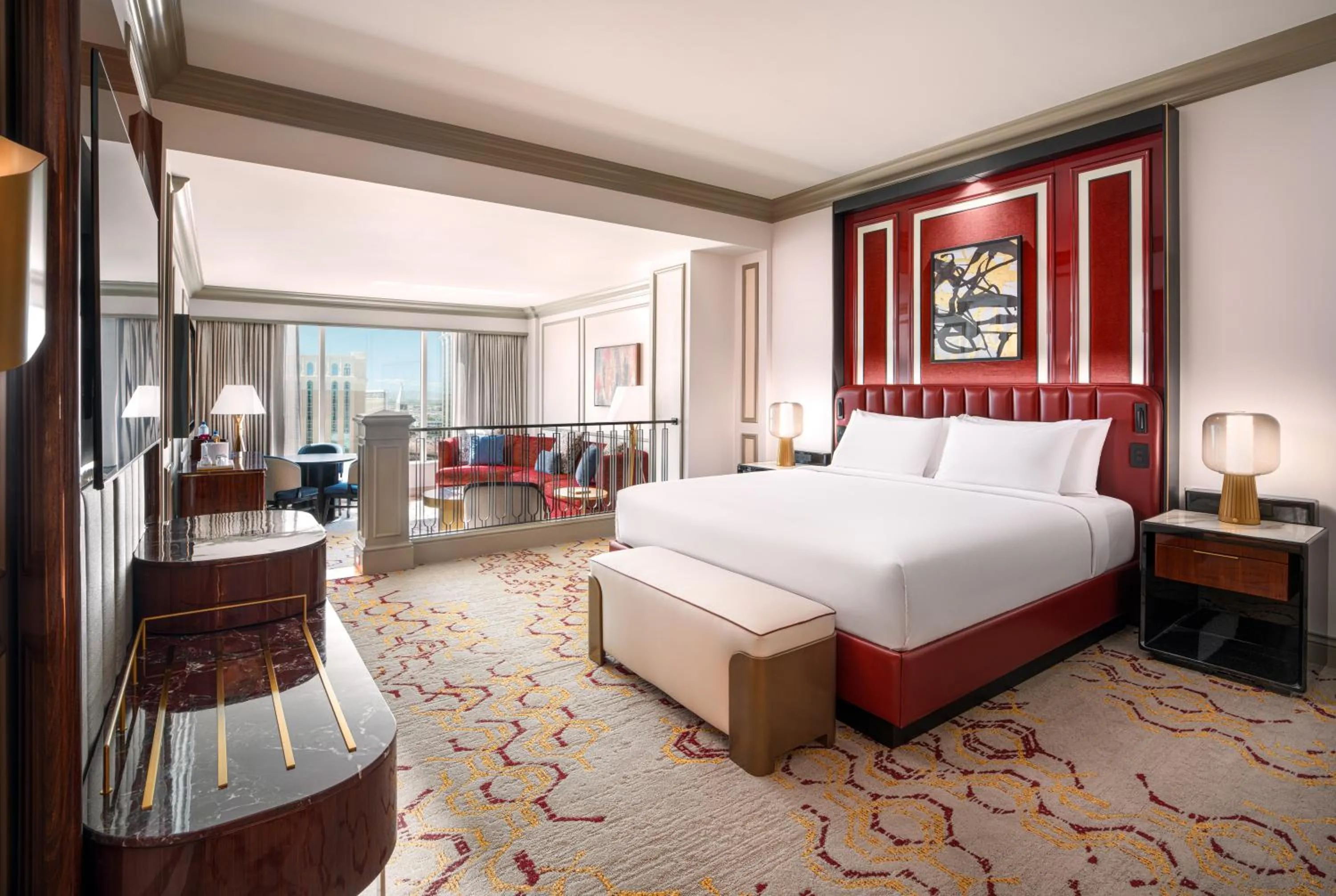 Newly Remodeled Luxury King Suite in The Venetian® Resort Las Vegas