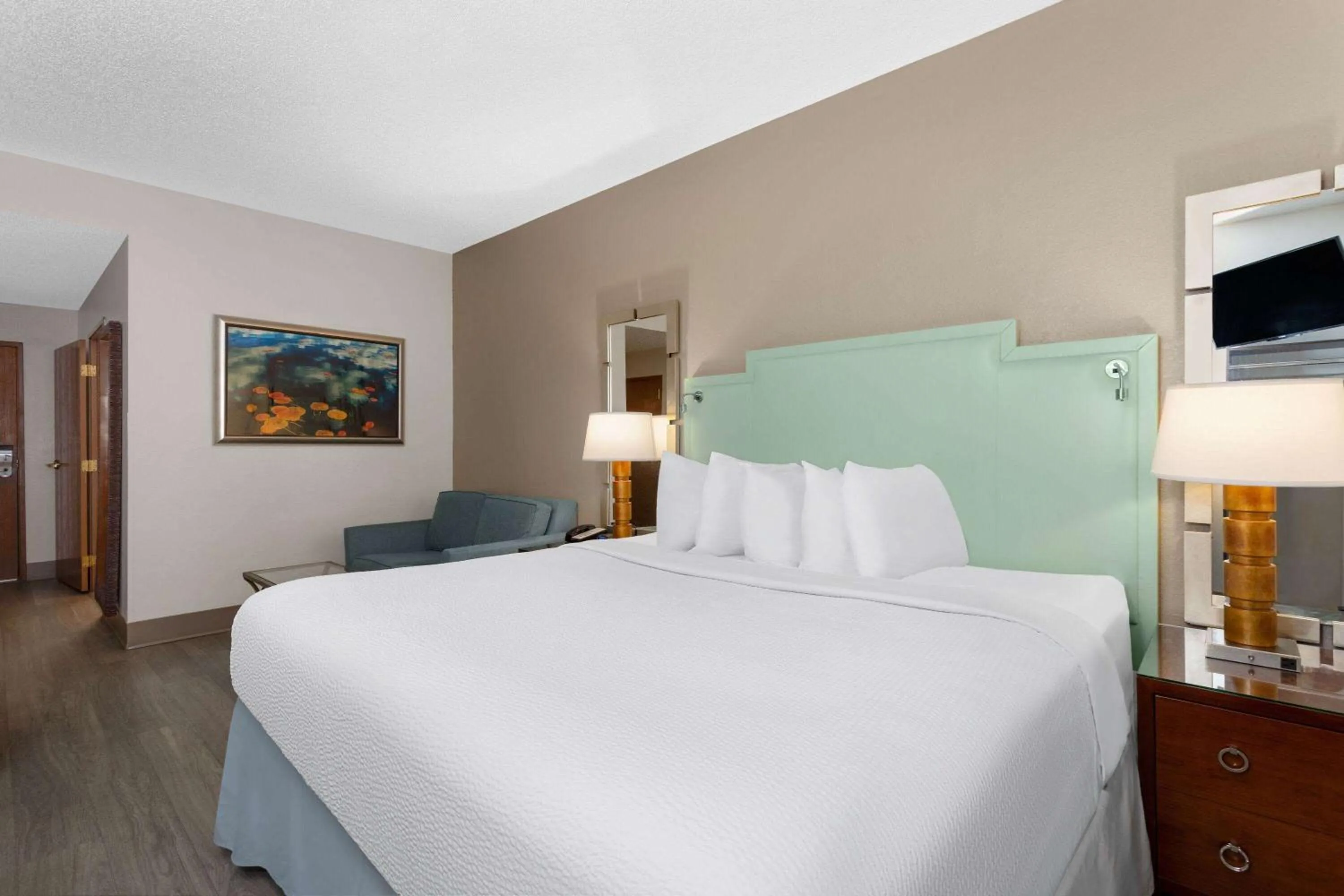 King Room with Mobility/Hearing Access and Roll-In Shower, Non-Smoking in Baymont by Wyndham Orlando-International Dr-Universal Blvd