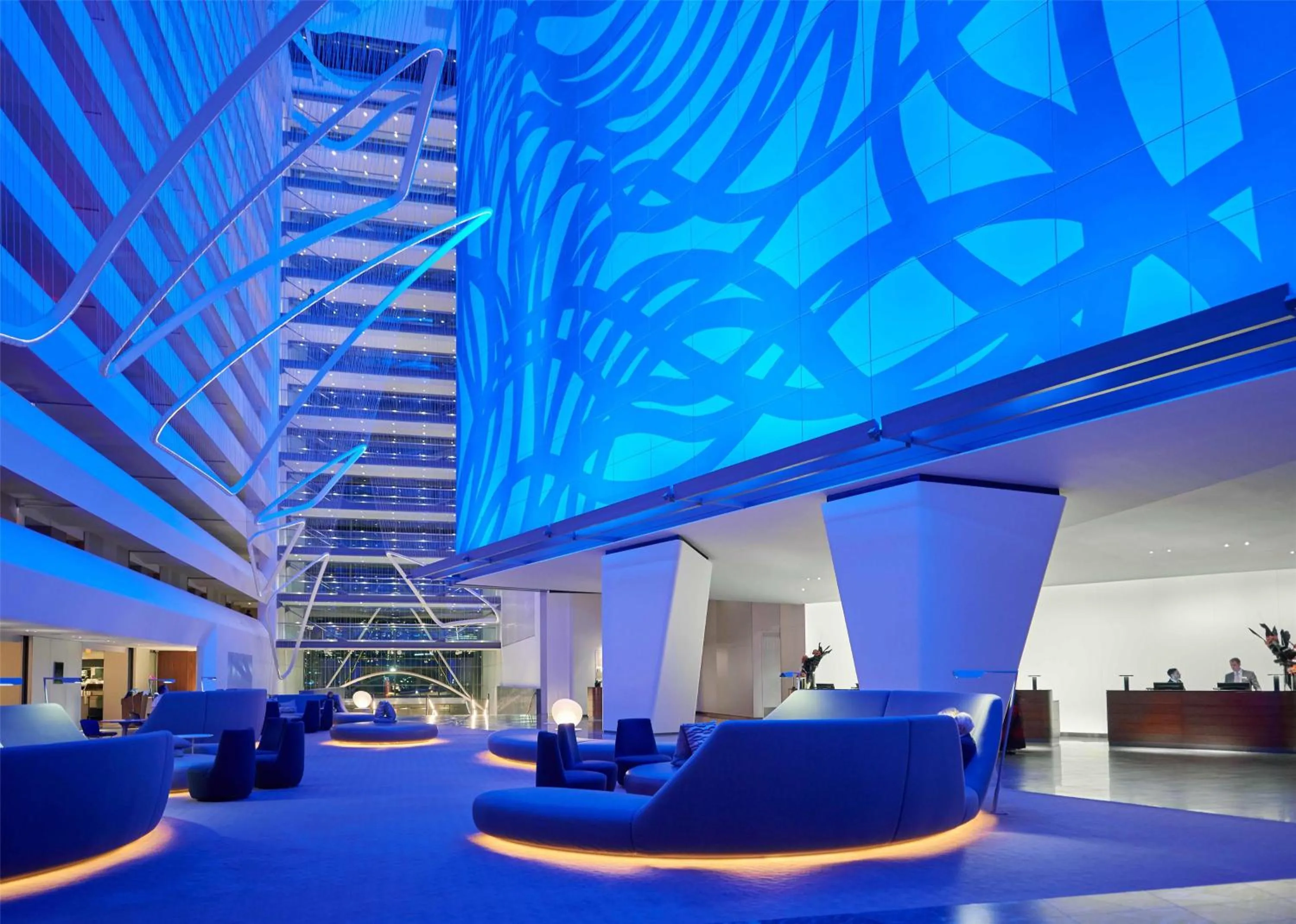 Lobby or reception in Conrad New York Downtown