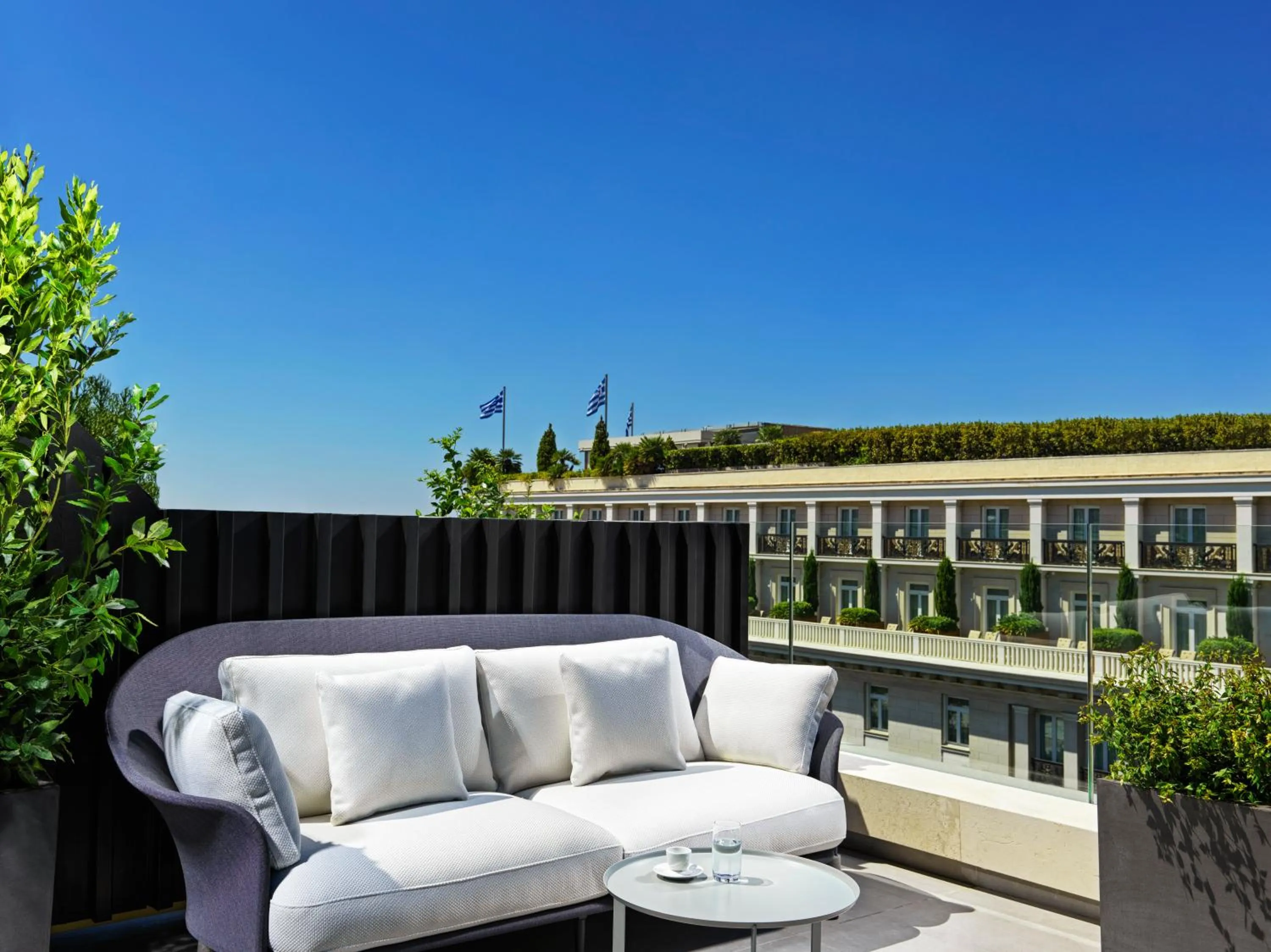 Deluxe King Room with Balcony in Athens Capital Center Hotel - MGallery Collection