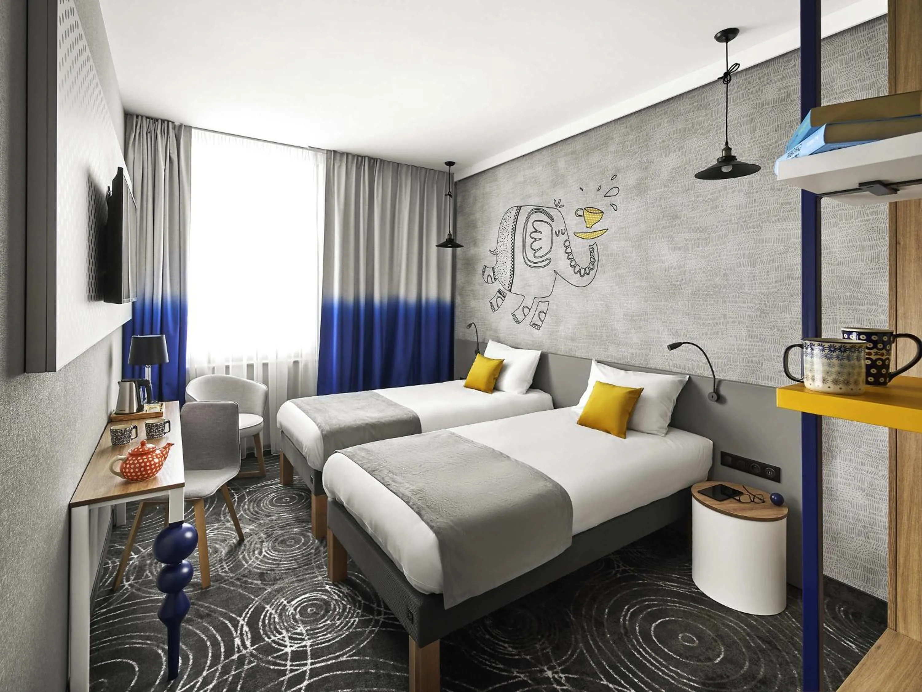 Standard Twin Room in ibis styles Bolesławiec