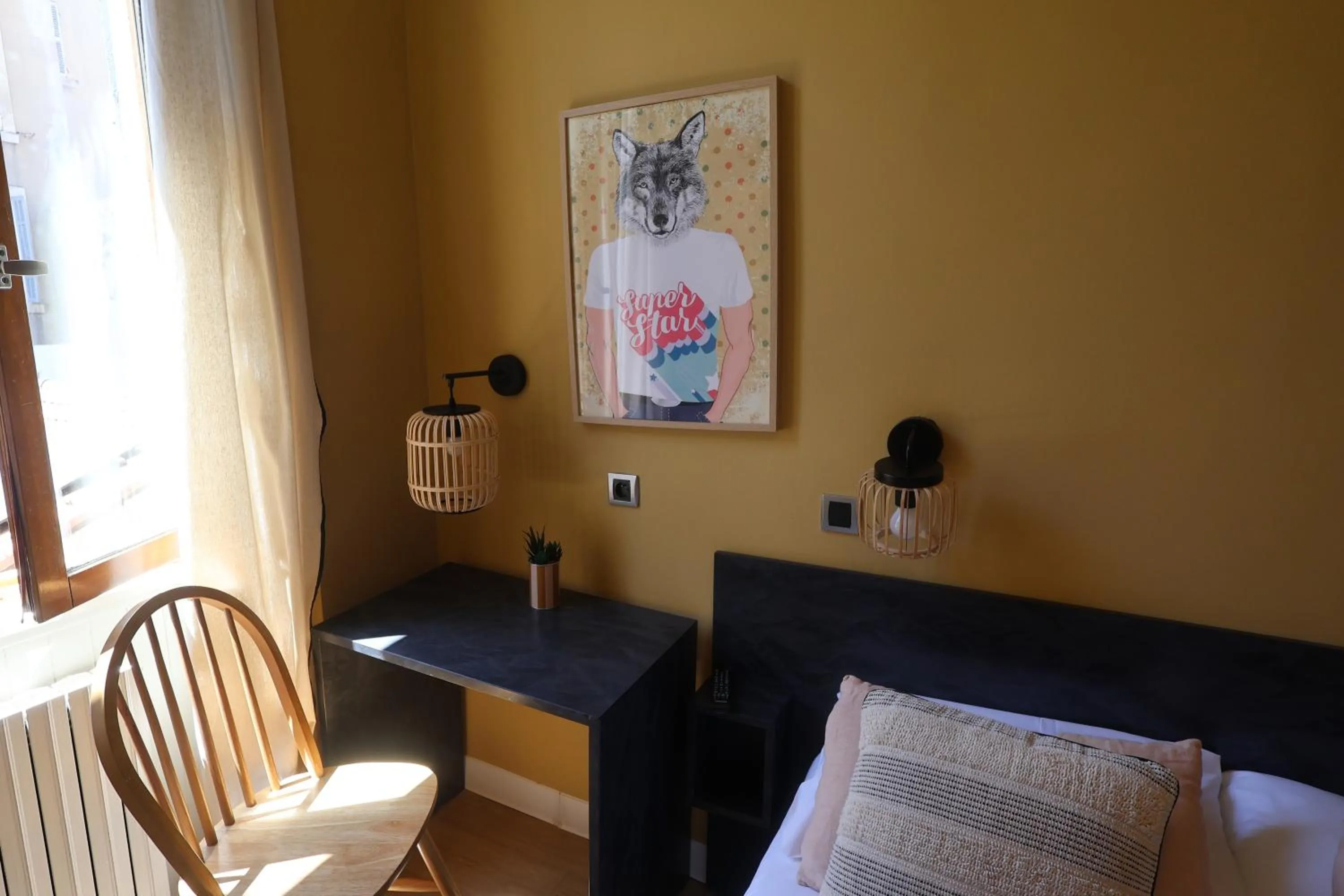 Comfort Double Room with Garden View in Boutique Hôtel Azur