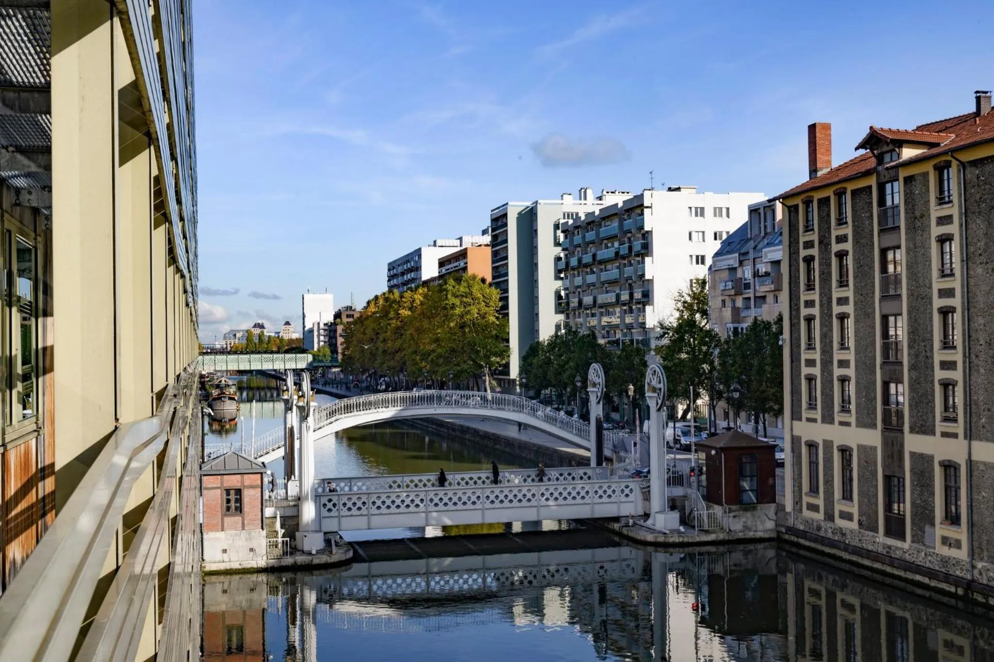Standard Double Room with Canal View and Sofa Bed in Holiday Inn Express Paris-Canal De La Villette by IHG